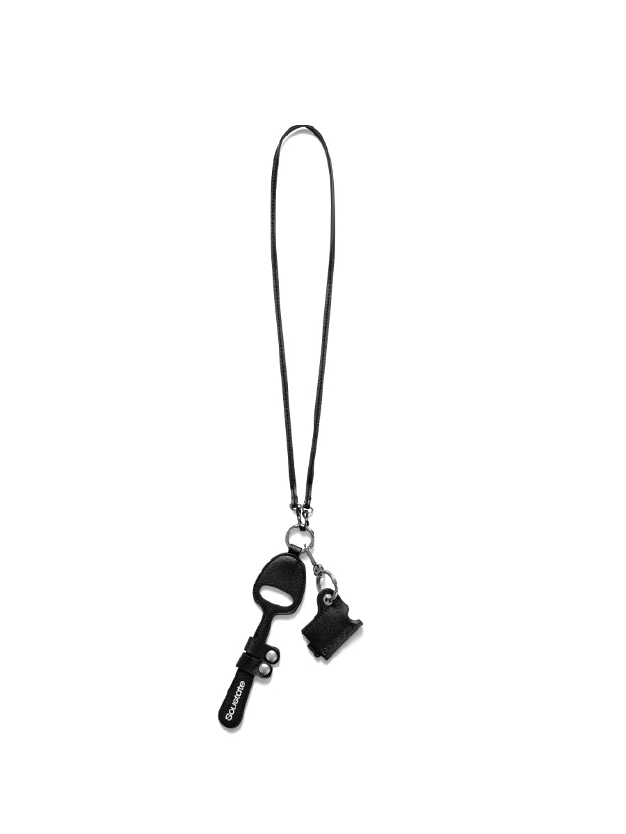 GLASSES & LIGHTER KEYCHAIN