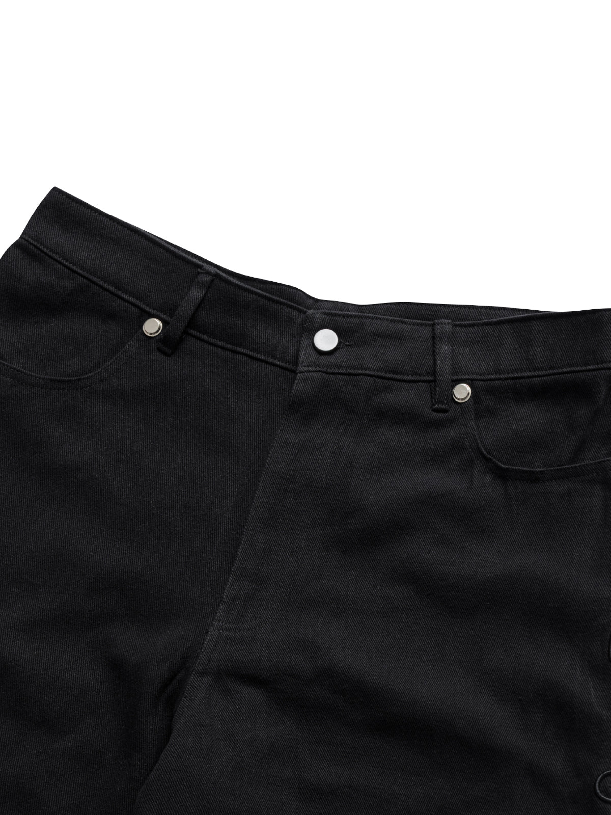 EMBROIDERED KHAKI PANTS ĐEN/BE