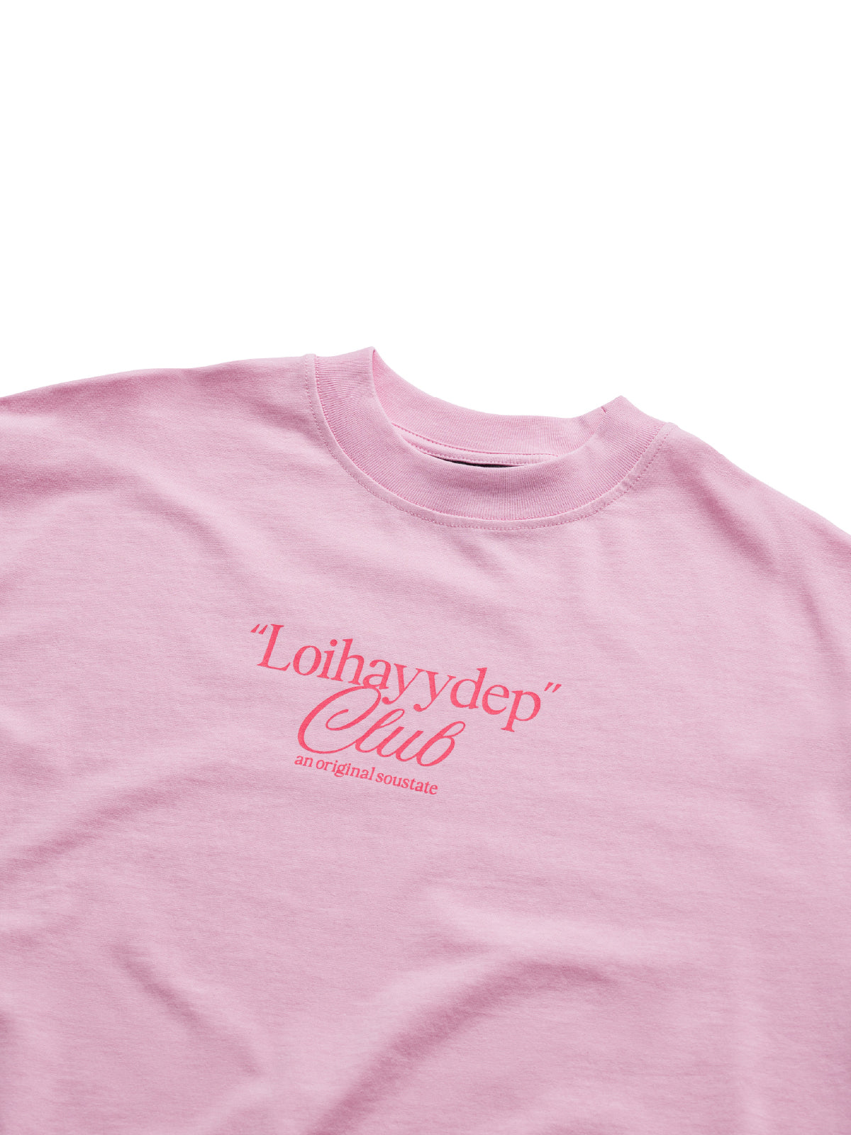 LOIHAYYDEP BIG BOXY T-SHIRT XÁM TIÊU/HỒNG