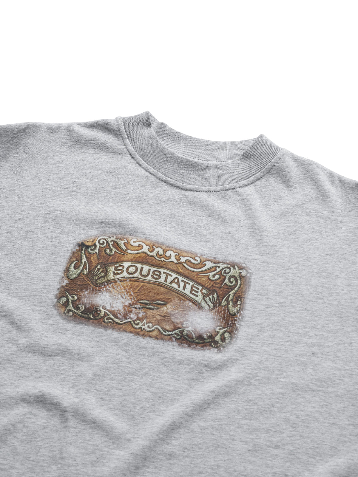 SIGNATURE LABEL BIG BOXY T-SHIRT XÁM TIÊU