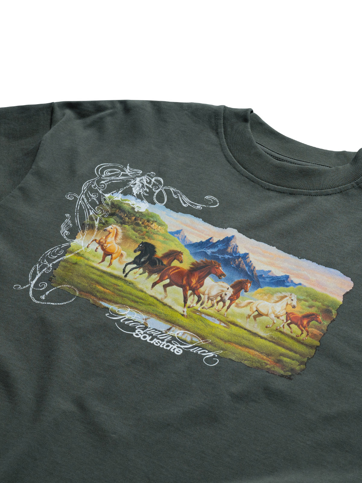 "MADAOTHANHCONG" BIG BOXY T-SHIRT XÁM RÊU