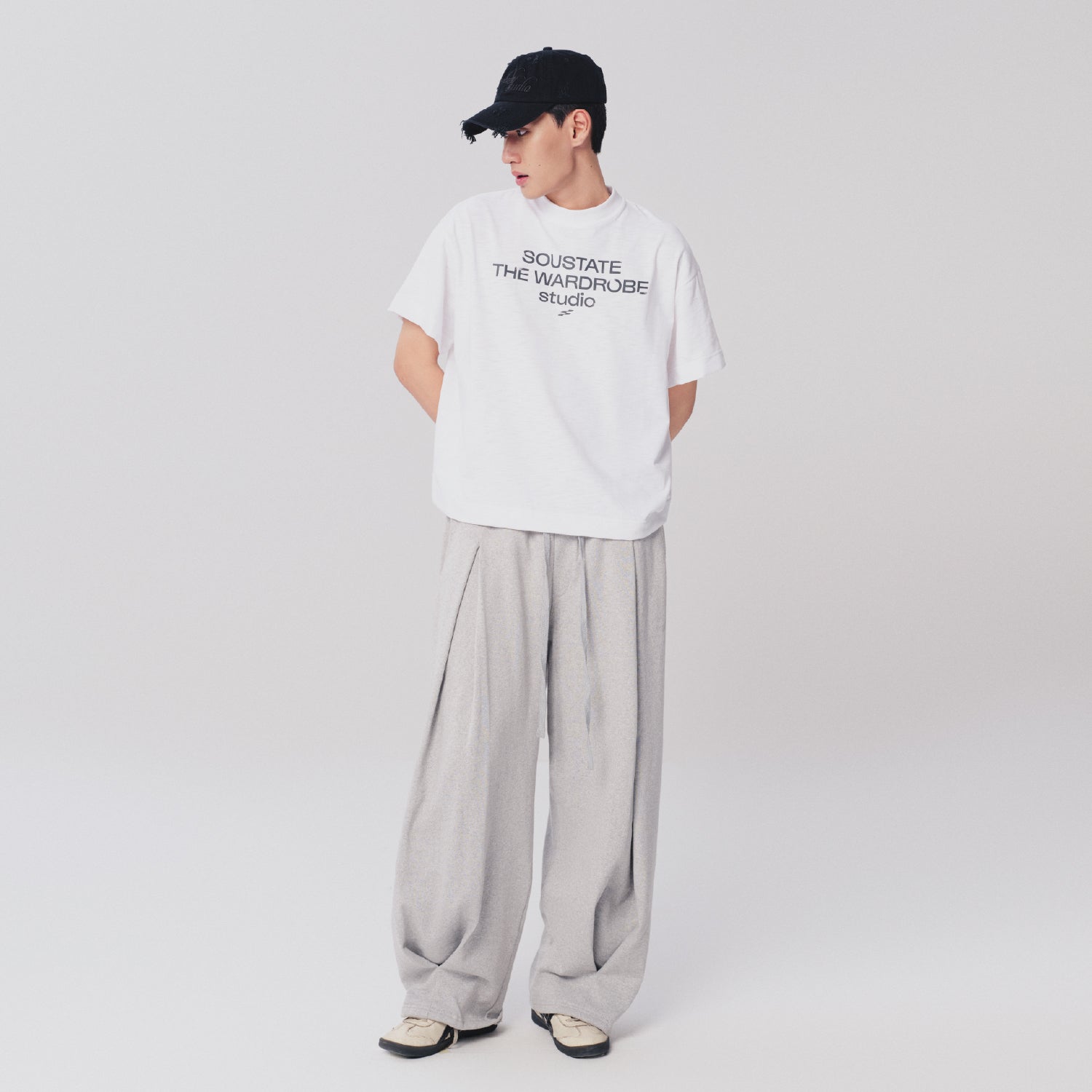 THE WARDROBE BIG BOXY T-SHIRT (2 MÀU)