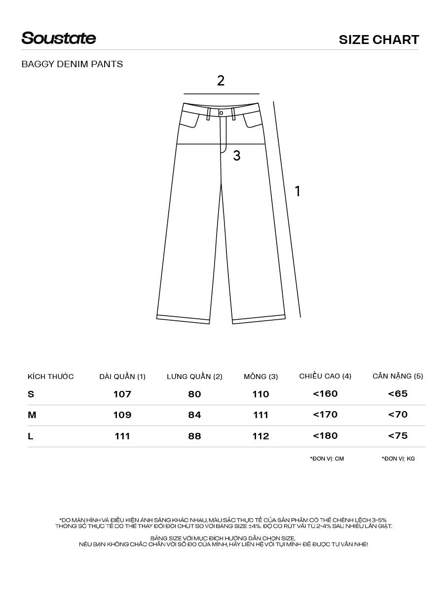 DISTRESSED BAGGY DENIM PANTS