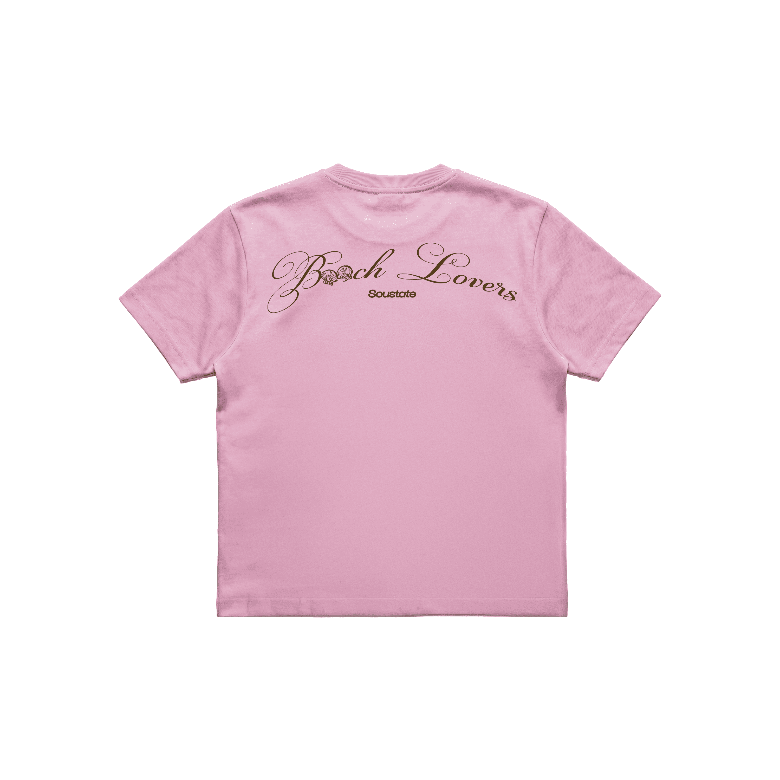 Áo Thun Beach Lovers Tee Regular T-Shirt Hồng