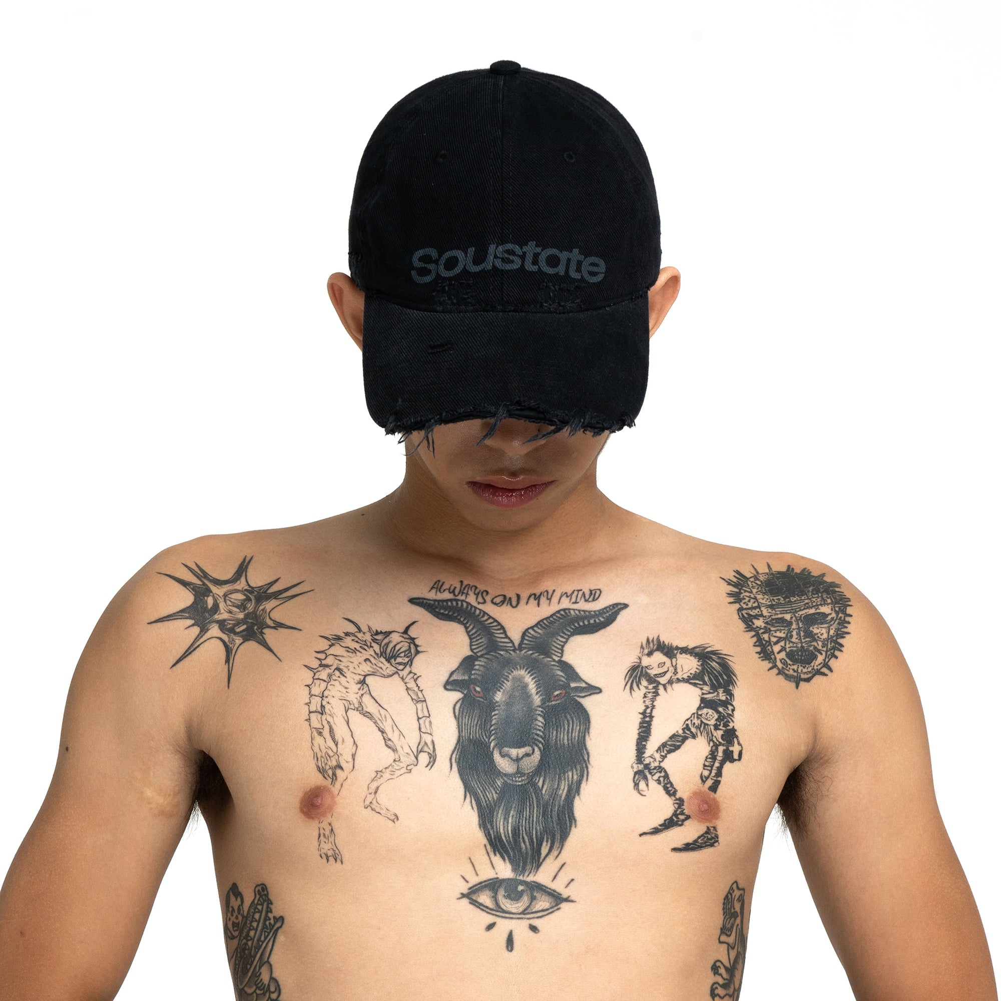 DISTRESSED WASHED CAP