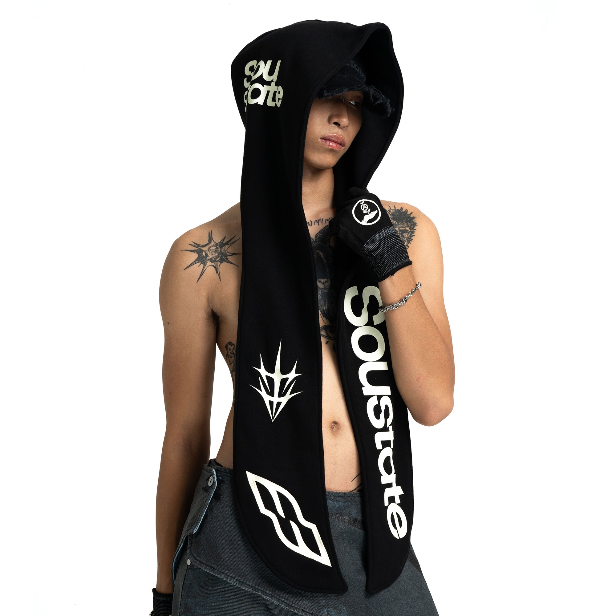 HOODED SCARF