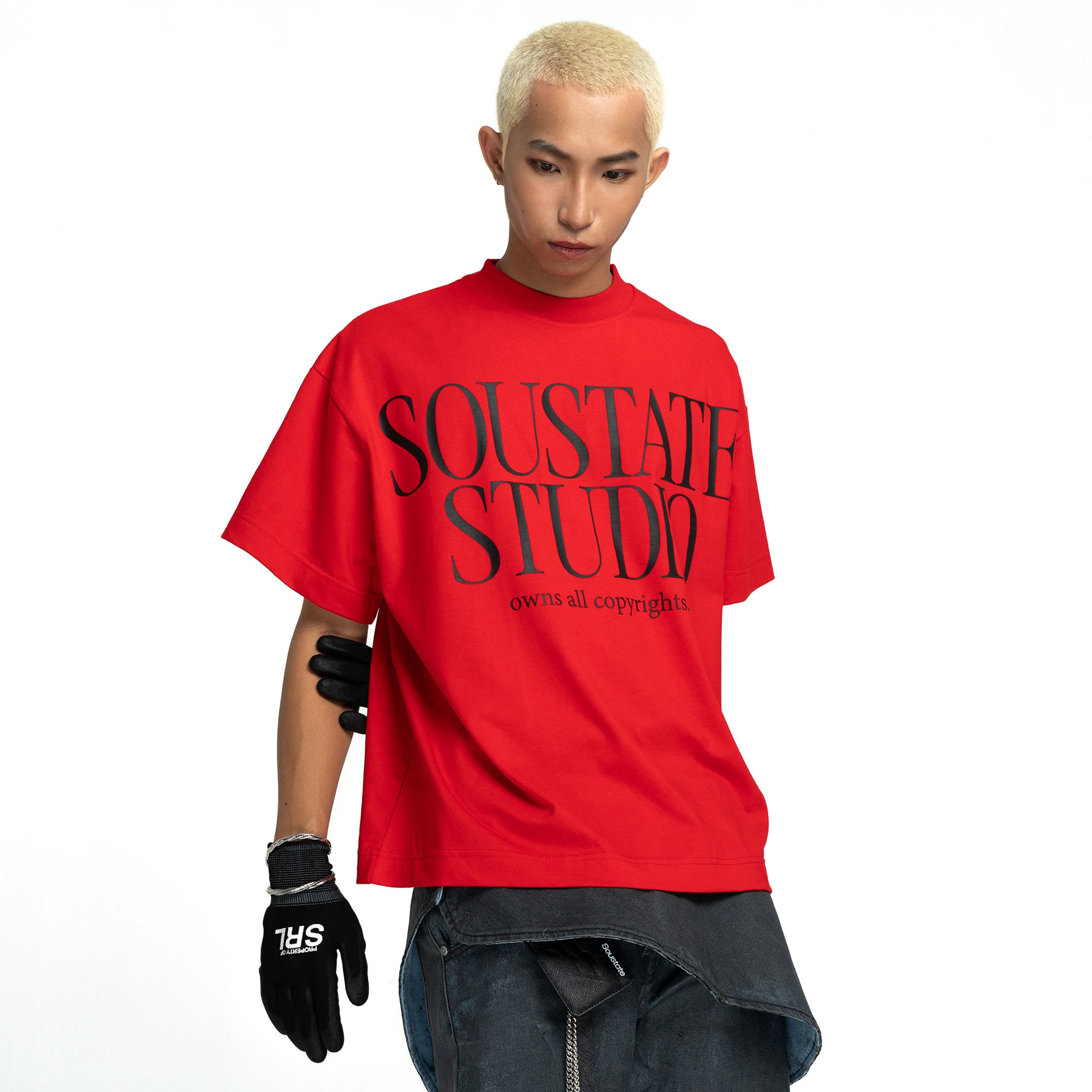 MINIMALIST TYPOGRAPHY BIG BOXY T-SHIRT
