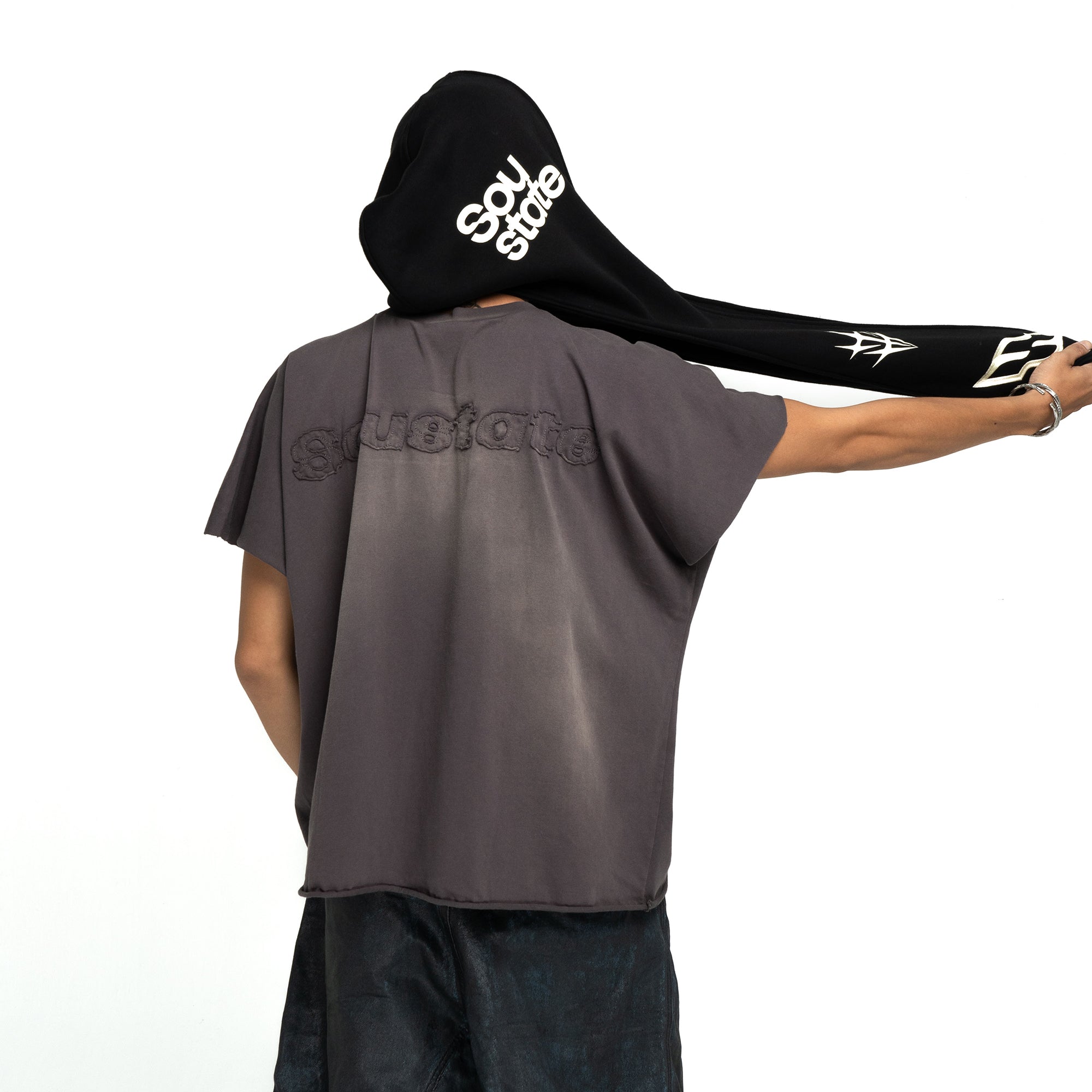 HOODED SCARF