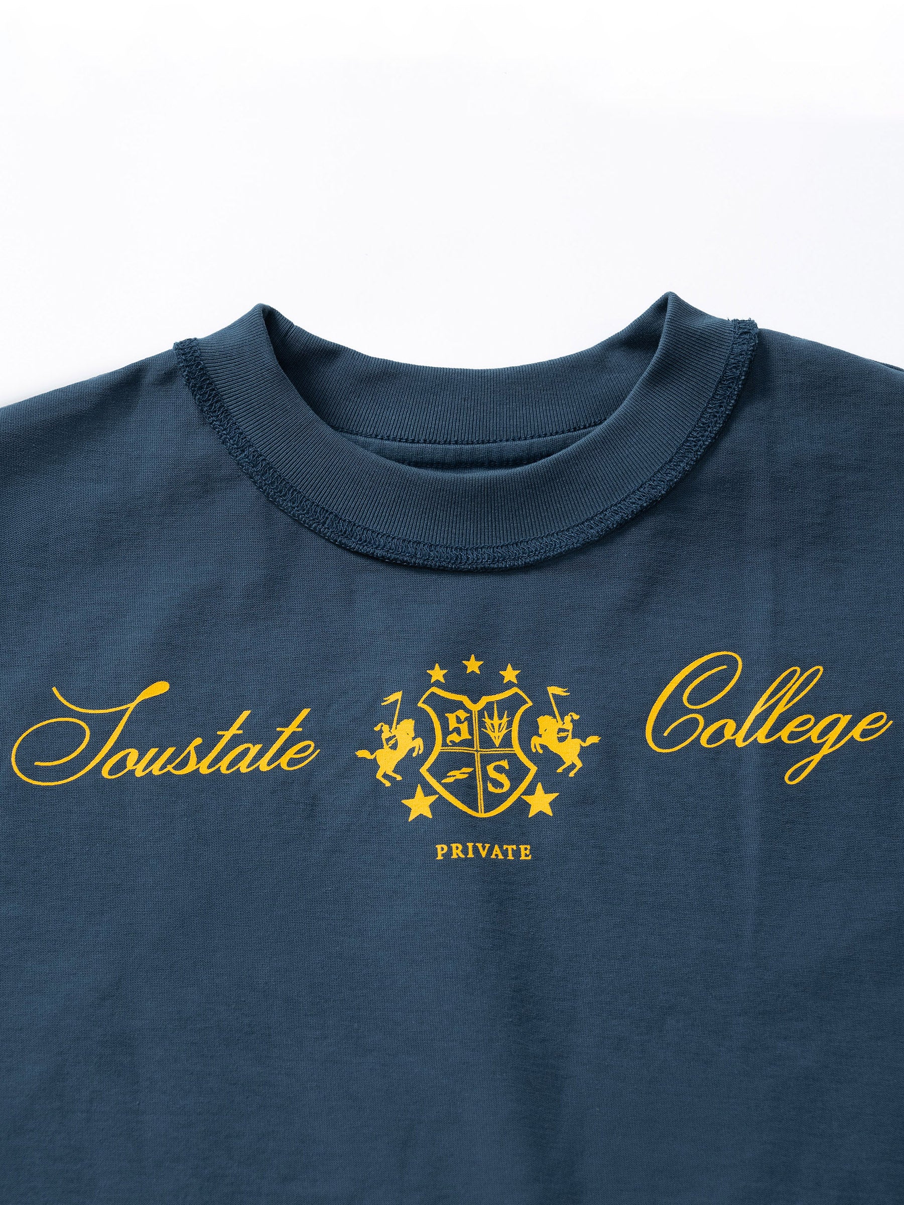 NOT STUDYING REVERSIBLE BIG BOXY T-SHIRT
