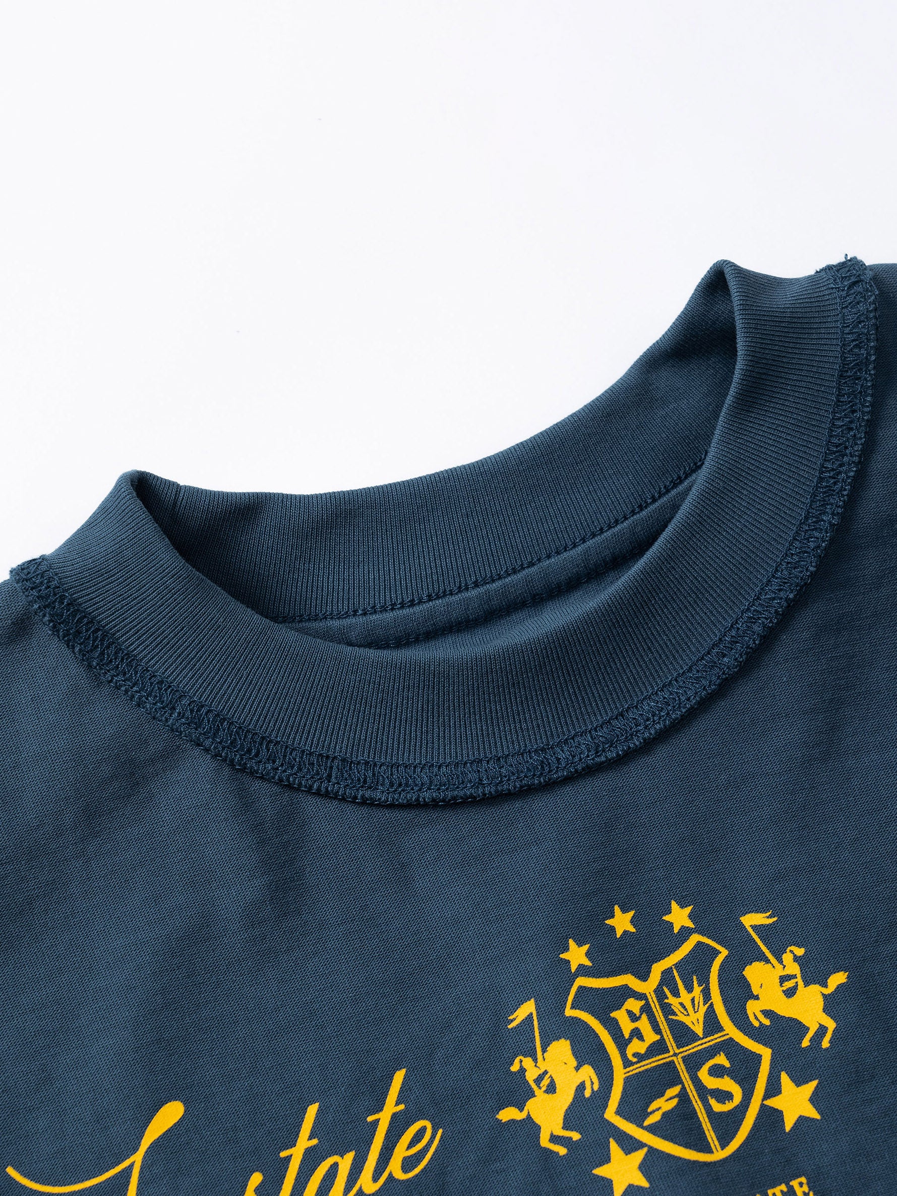 NOT STUDYING REVERSIBLE BIG BOXY T-SHIRT