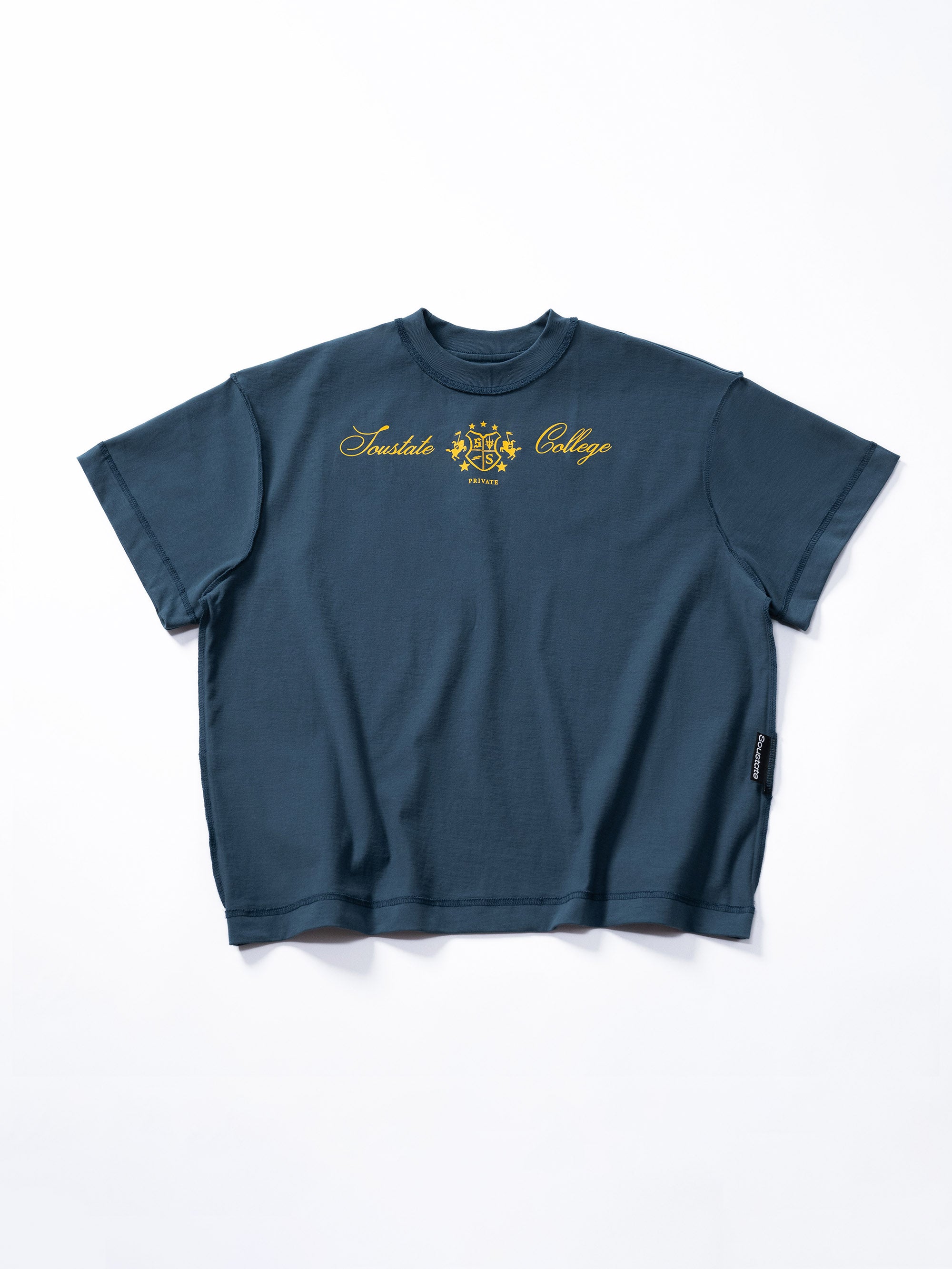 NOT STUDYING REVERSIBLE BIG BOXY T-SHIRT