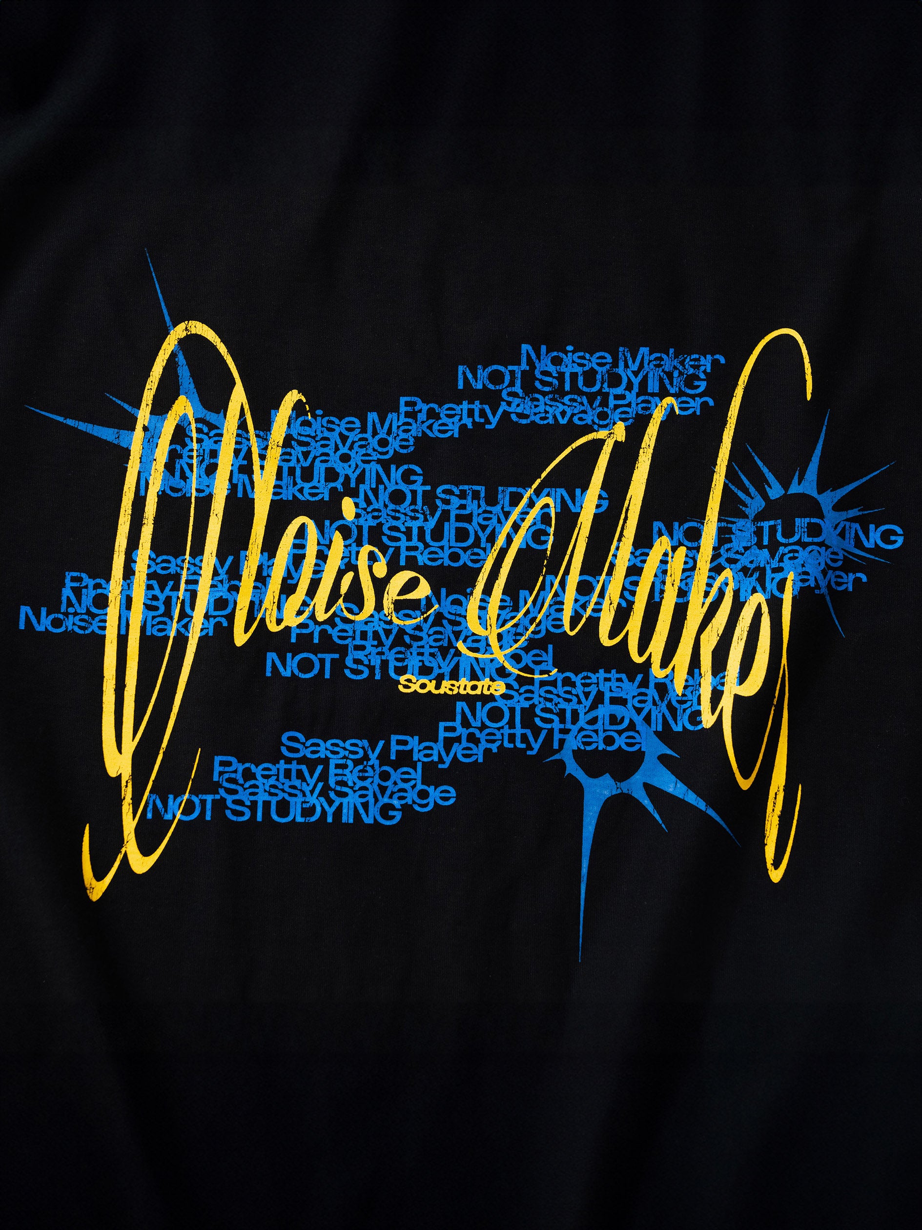 COLLEGE/NOISE MAKER LONG-SLEEVES REVERSIBLE BIG BOXY T-SHIRT