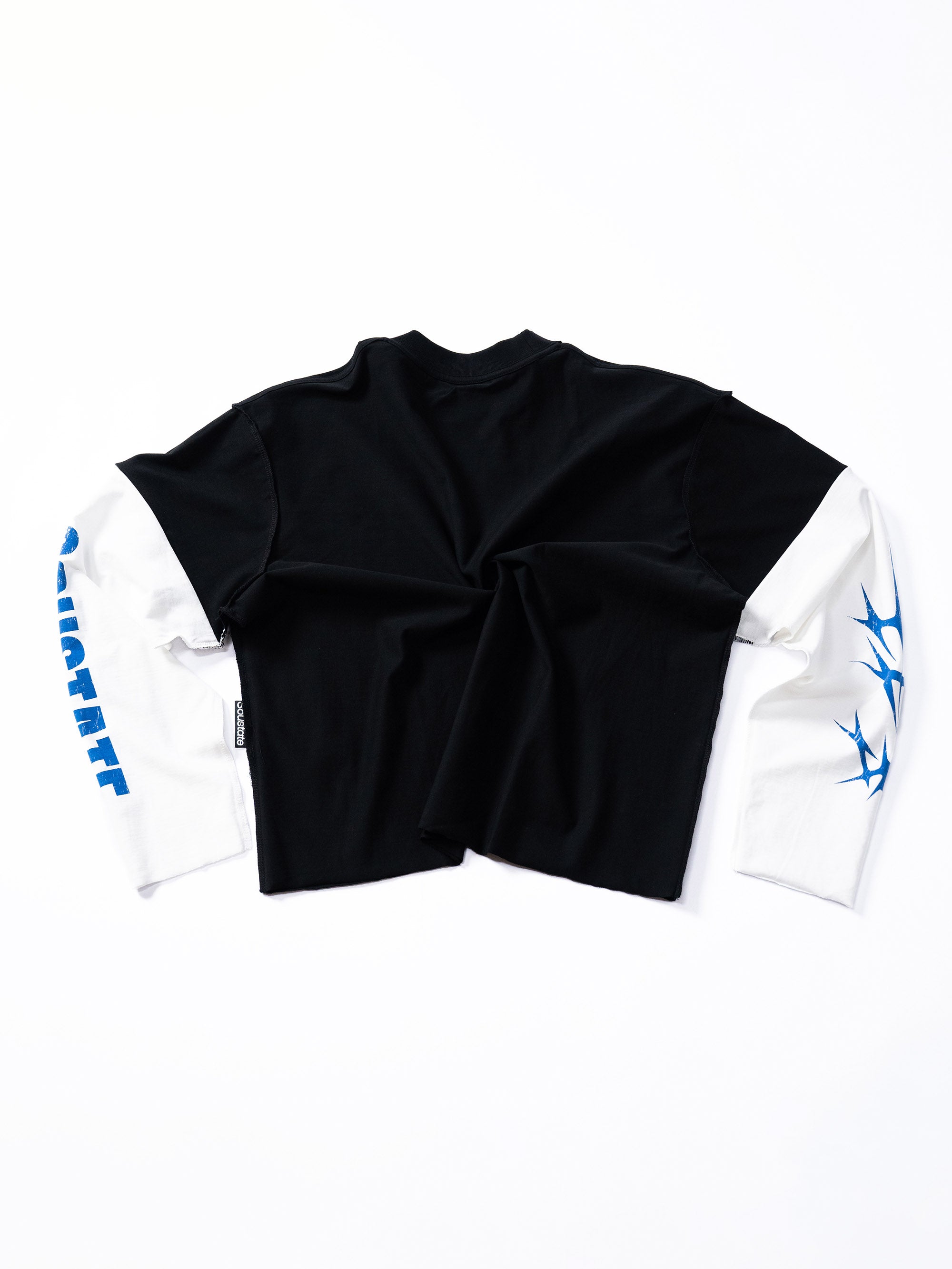 COLLEGE/NOISE MAKER LONG-SLEEVES REVERSIBLE BIG BOXY T-SHIRT