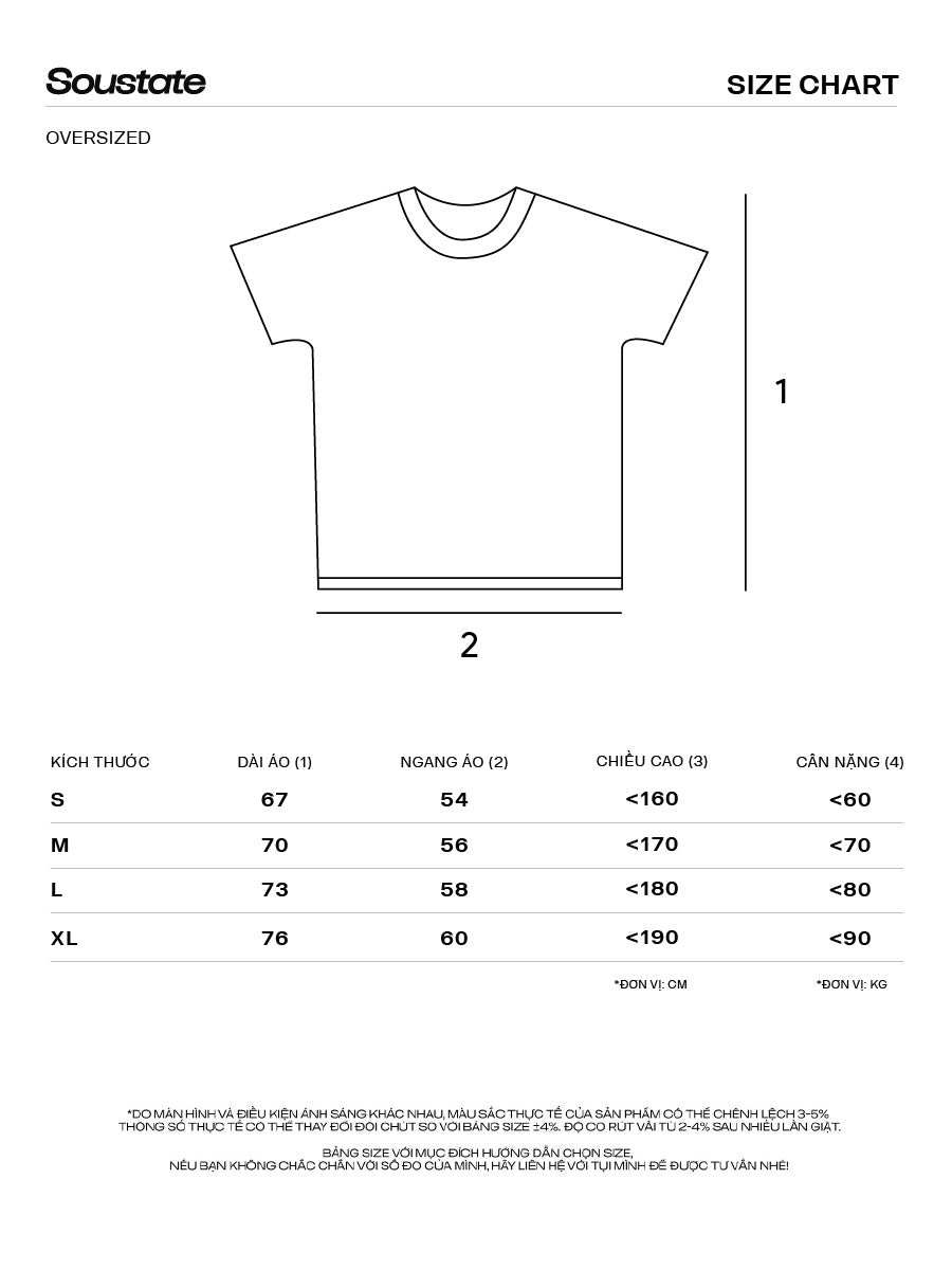 SAMPLE OVERSIZE T-SHIRT (2 MÀU)