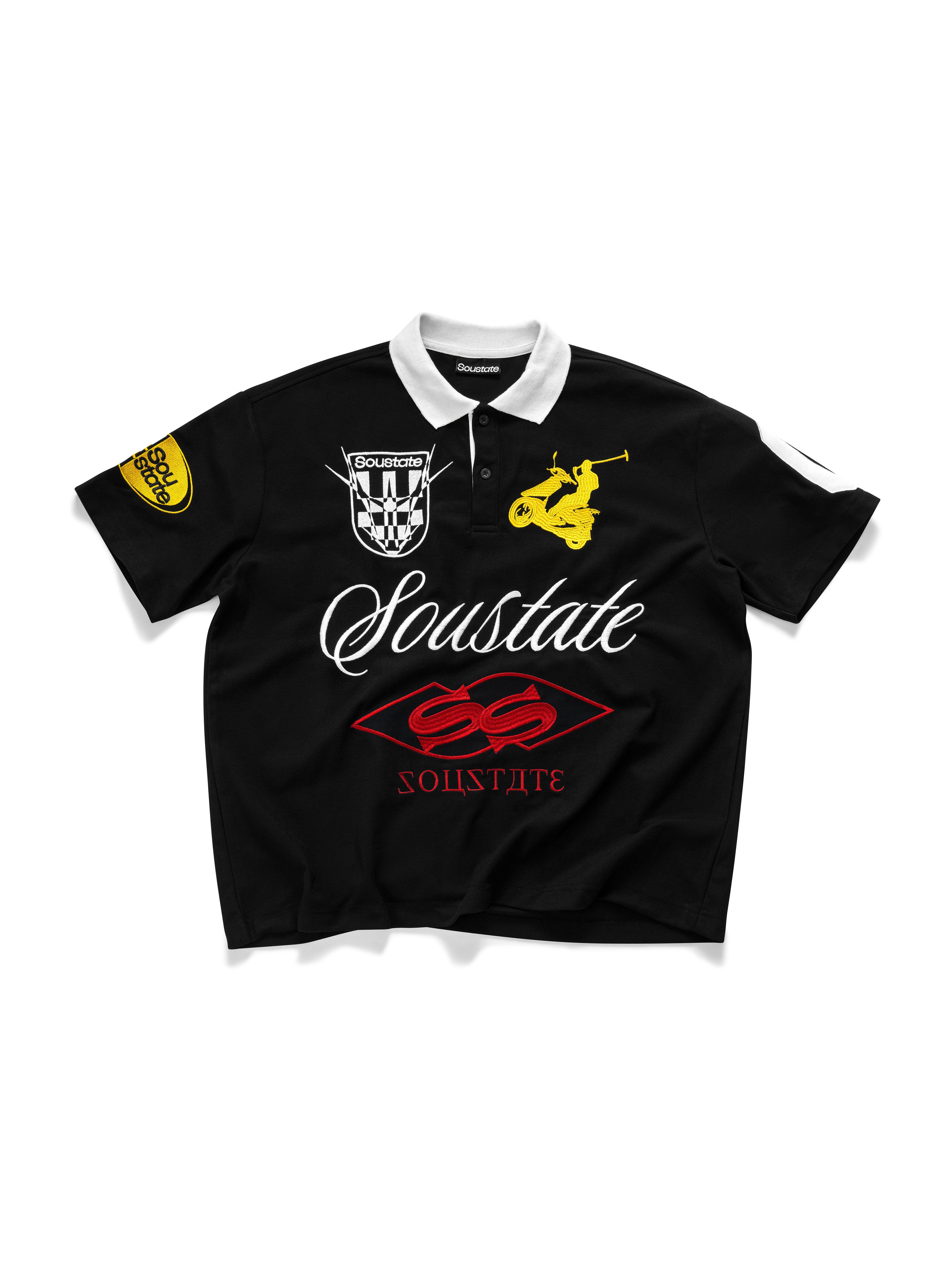 RACING BOXY POLO T-SHIRT