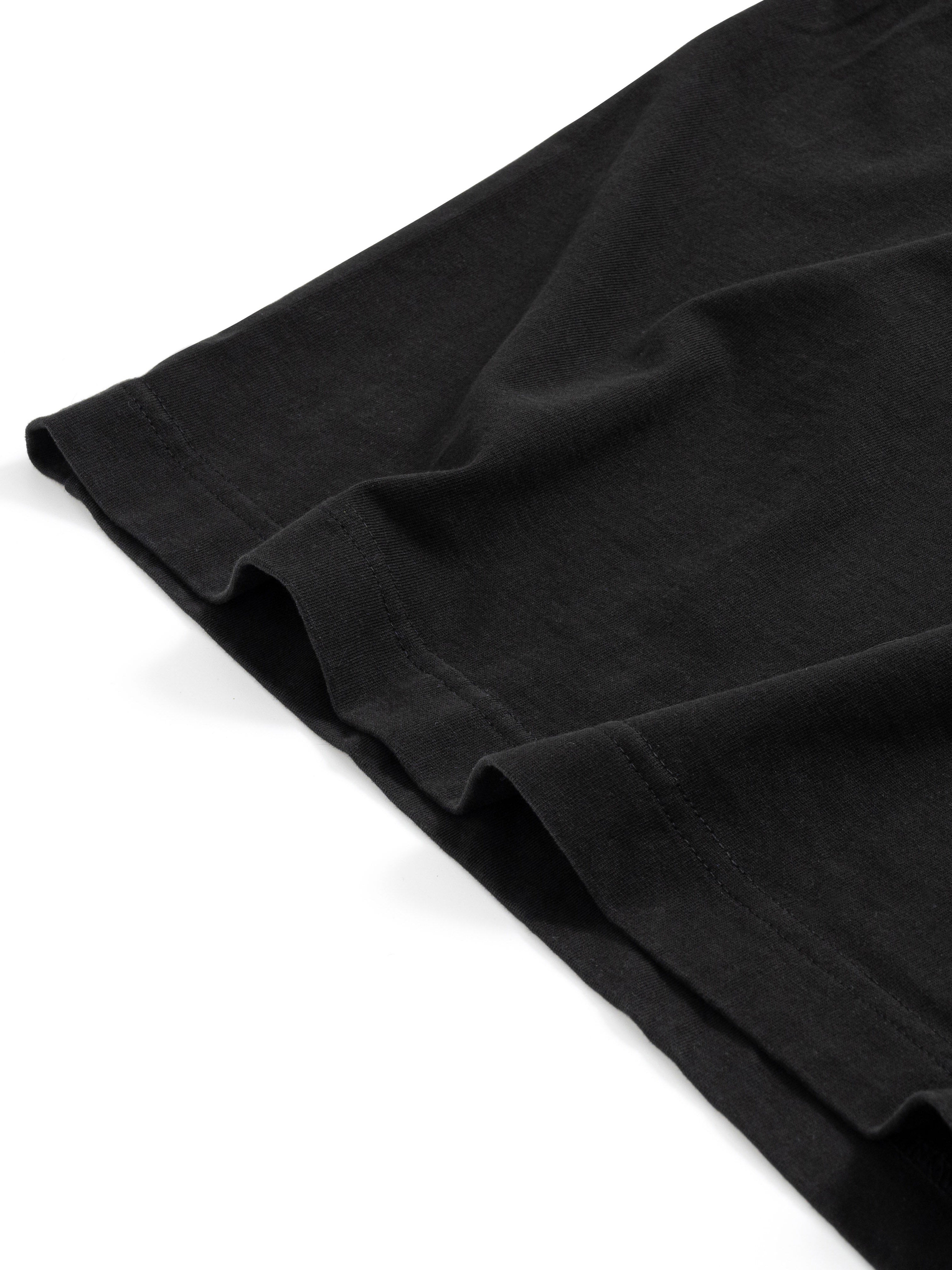 ABSTRACT TYPO WASHED BIG BOXY T-SHIRT
