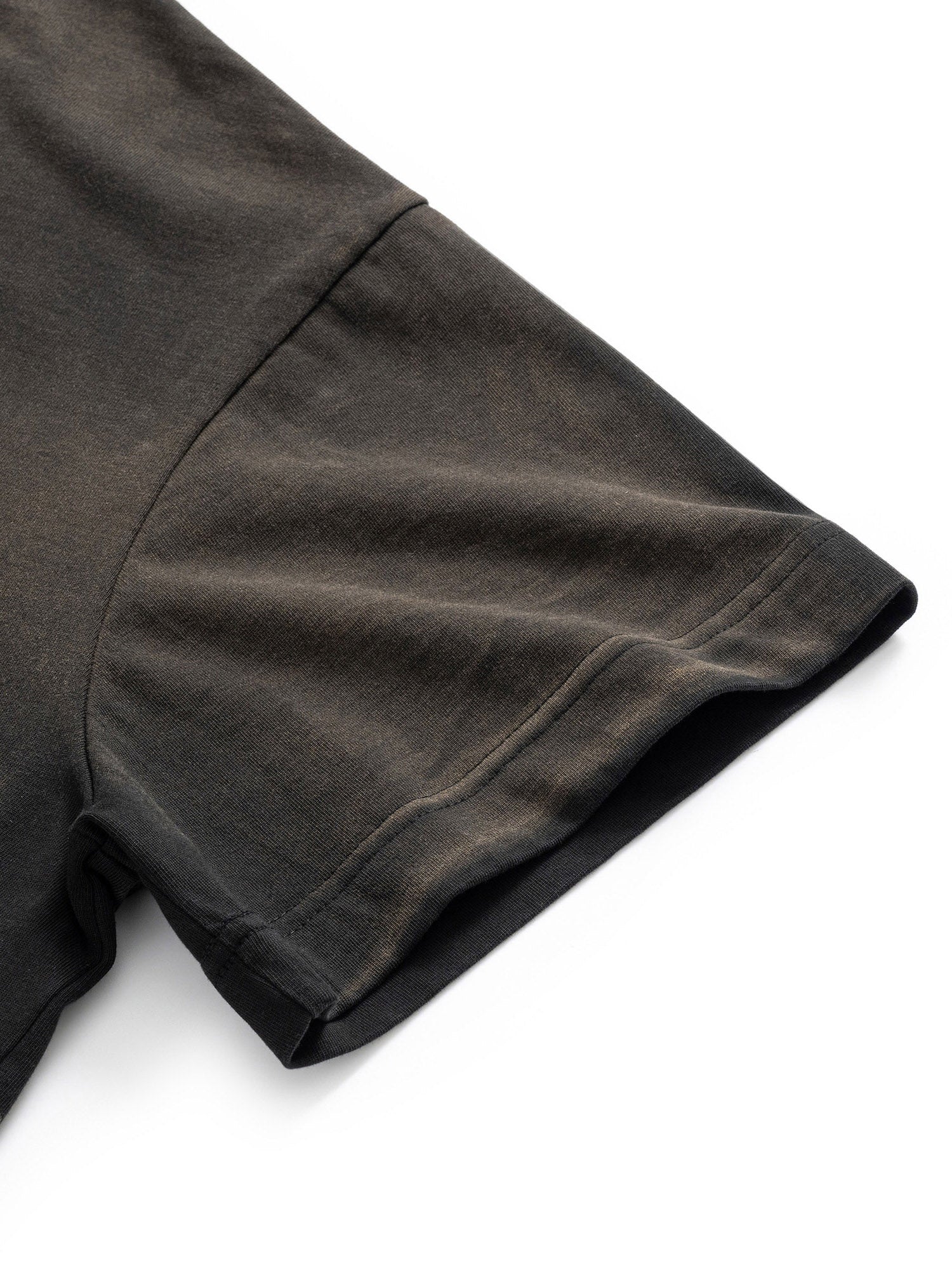 ABSTRACT TYPO WASHED BIG BOXY T-SHIRT