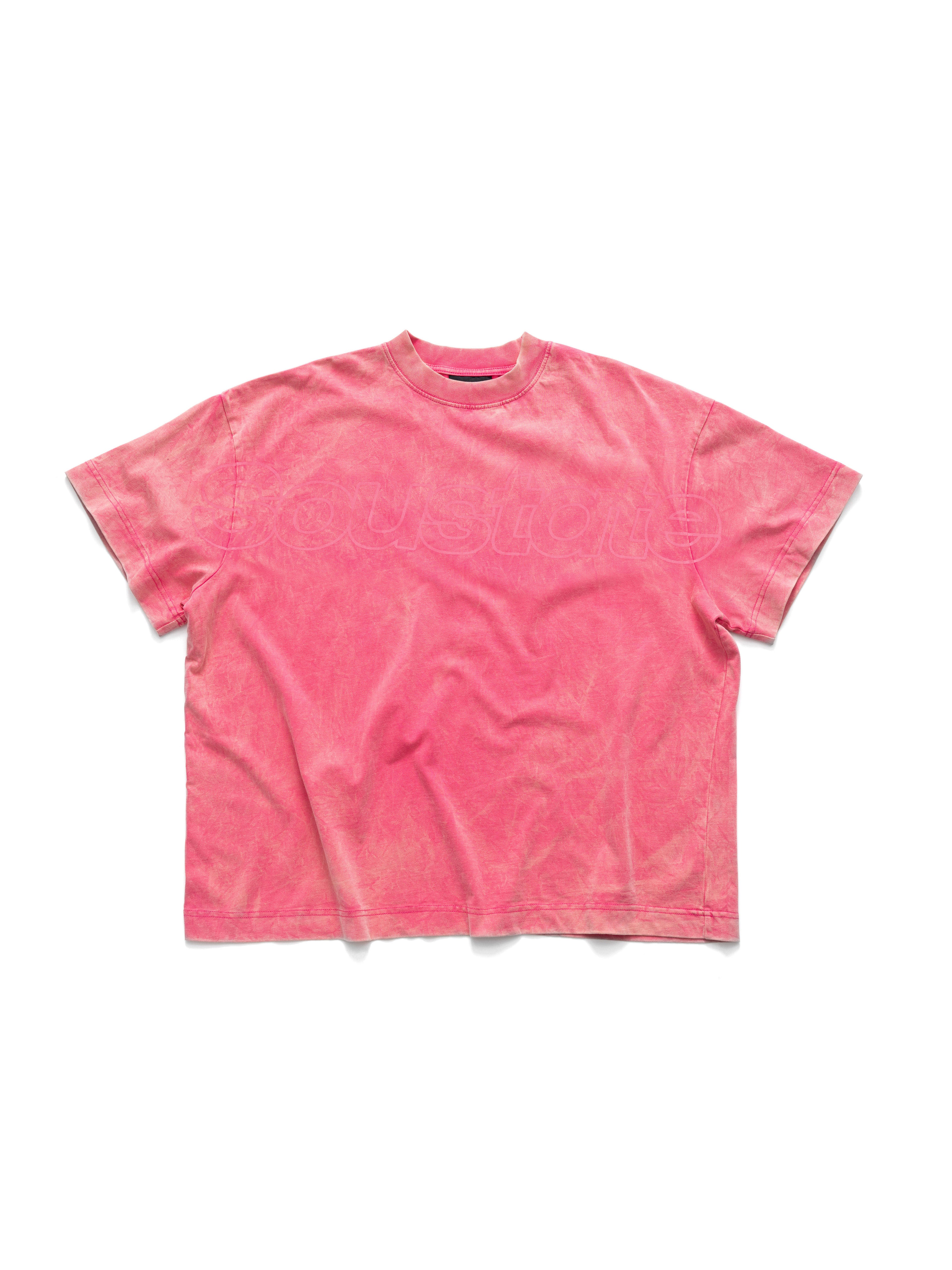 SS LOGO WASHED BIG BOXY T-SHIRT