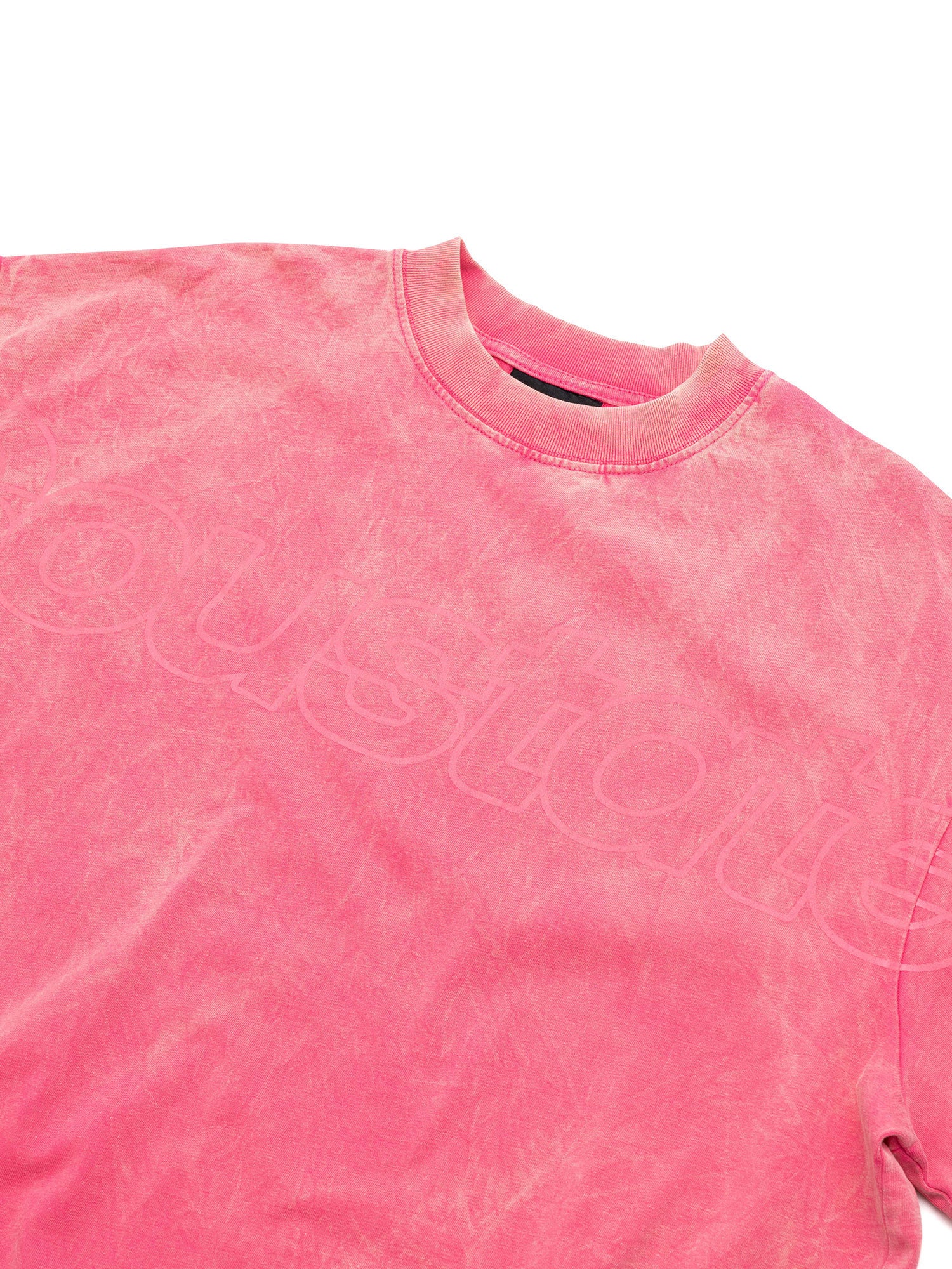 SS LOGO WASHED BIG BOXY T-SHIRT