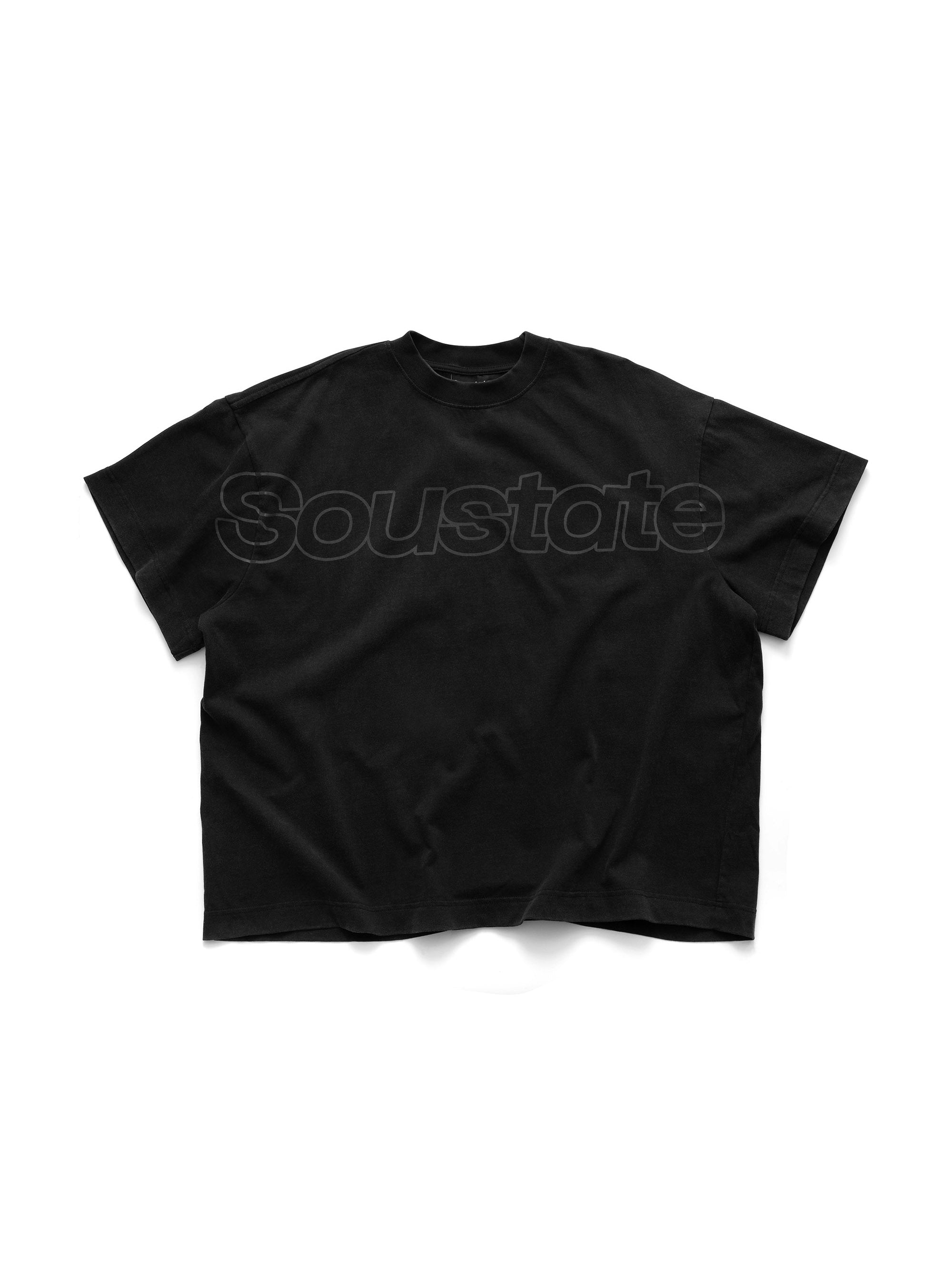 SS LOGO WASHED BIG BOXY T-SHIRT