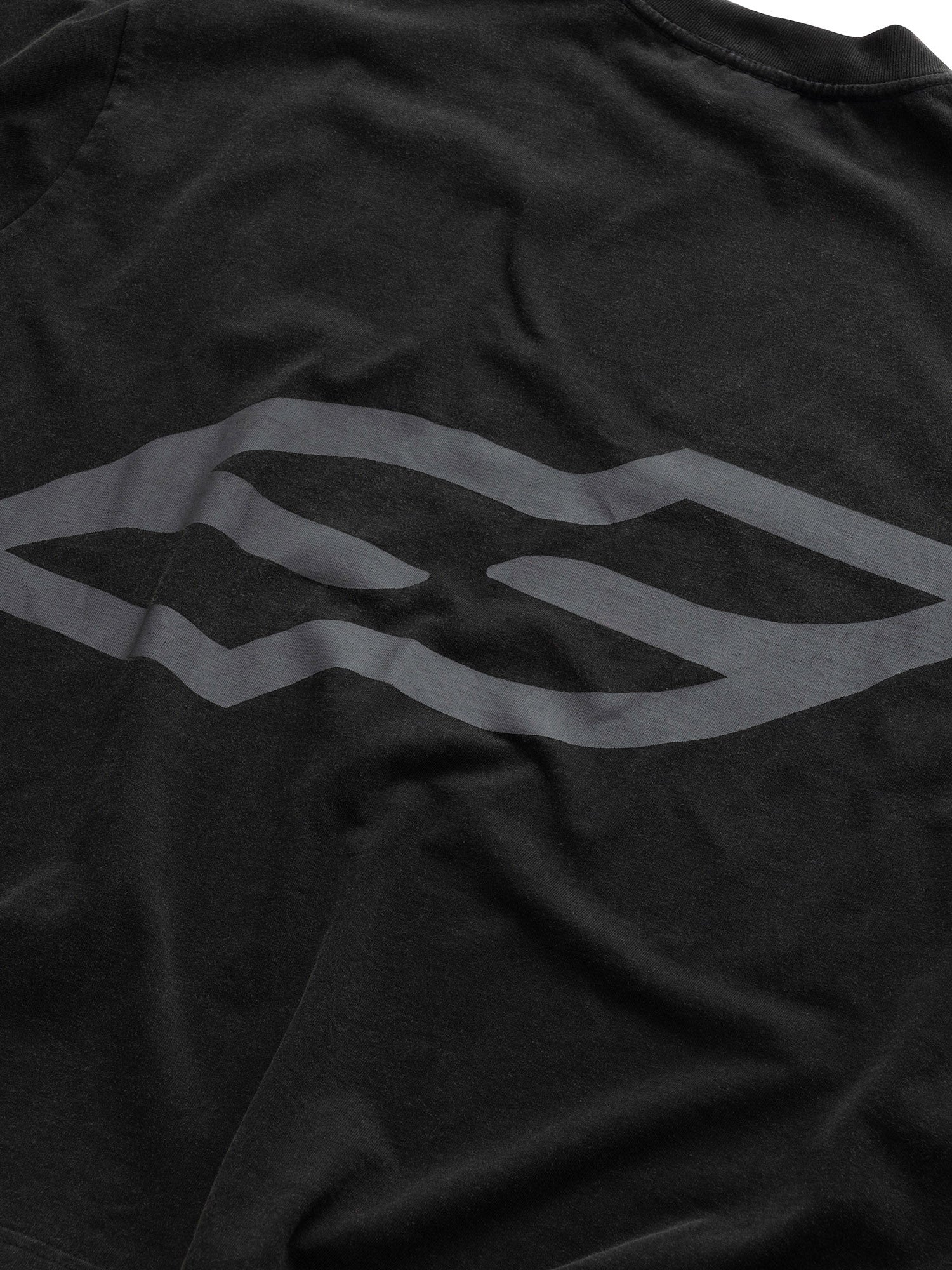 SS LOGO WASHED BIG BOXY T-SHIRT