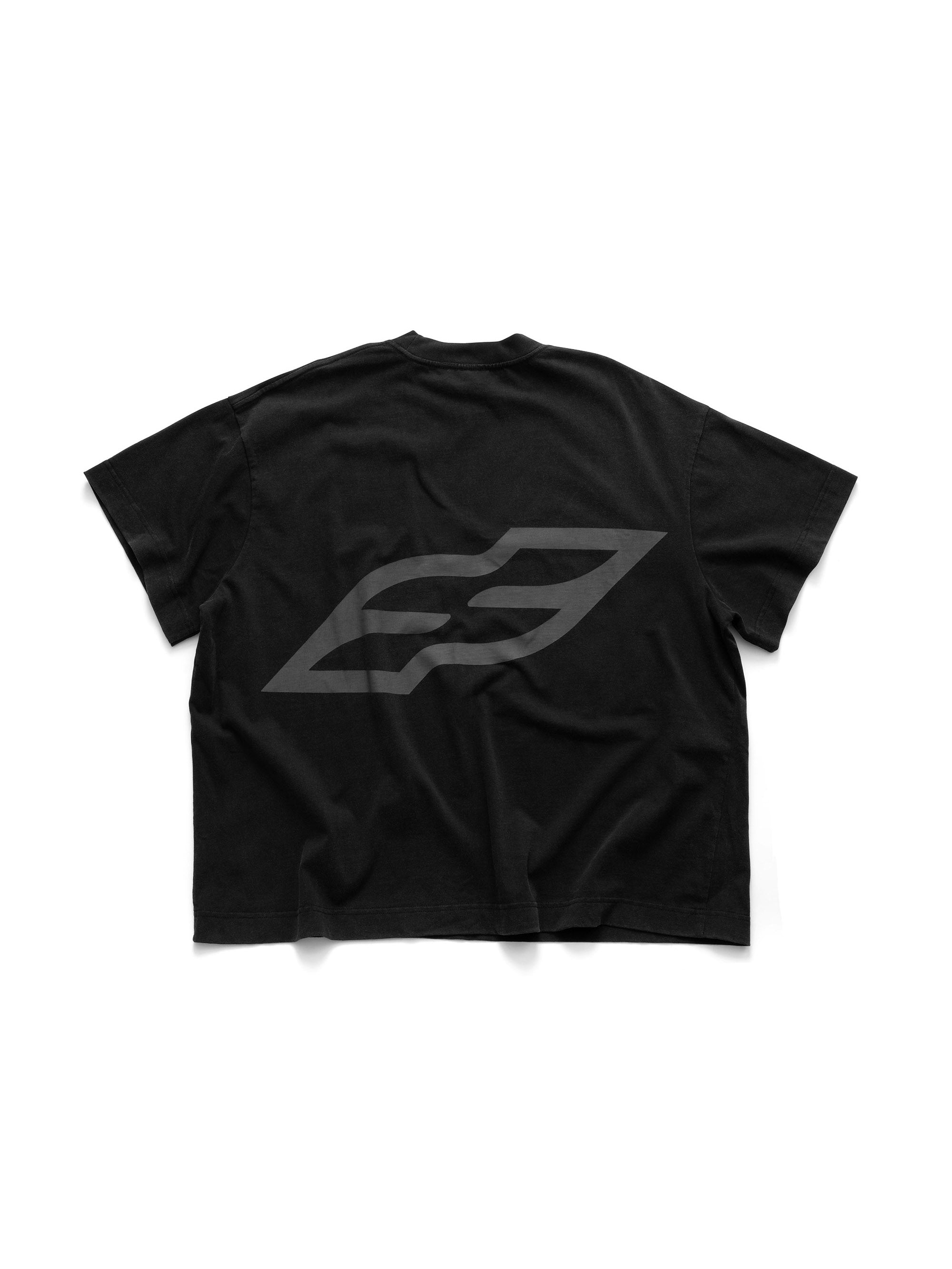 SS LOGO WASHED BIG BOXY T-SHIRT