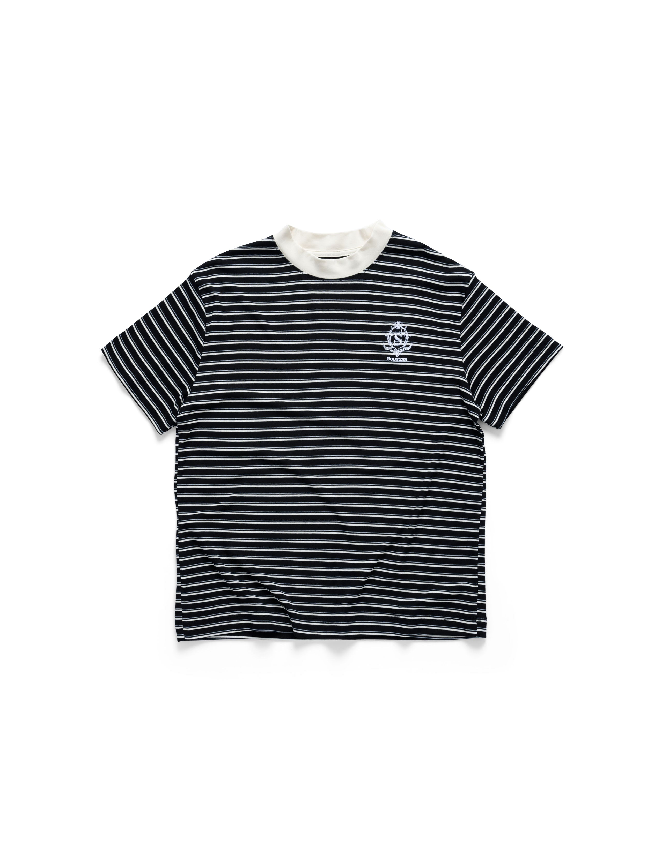 BASIC STRIPED REGULAR T-SHIRT
