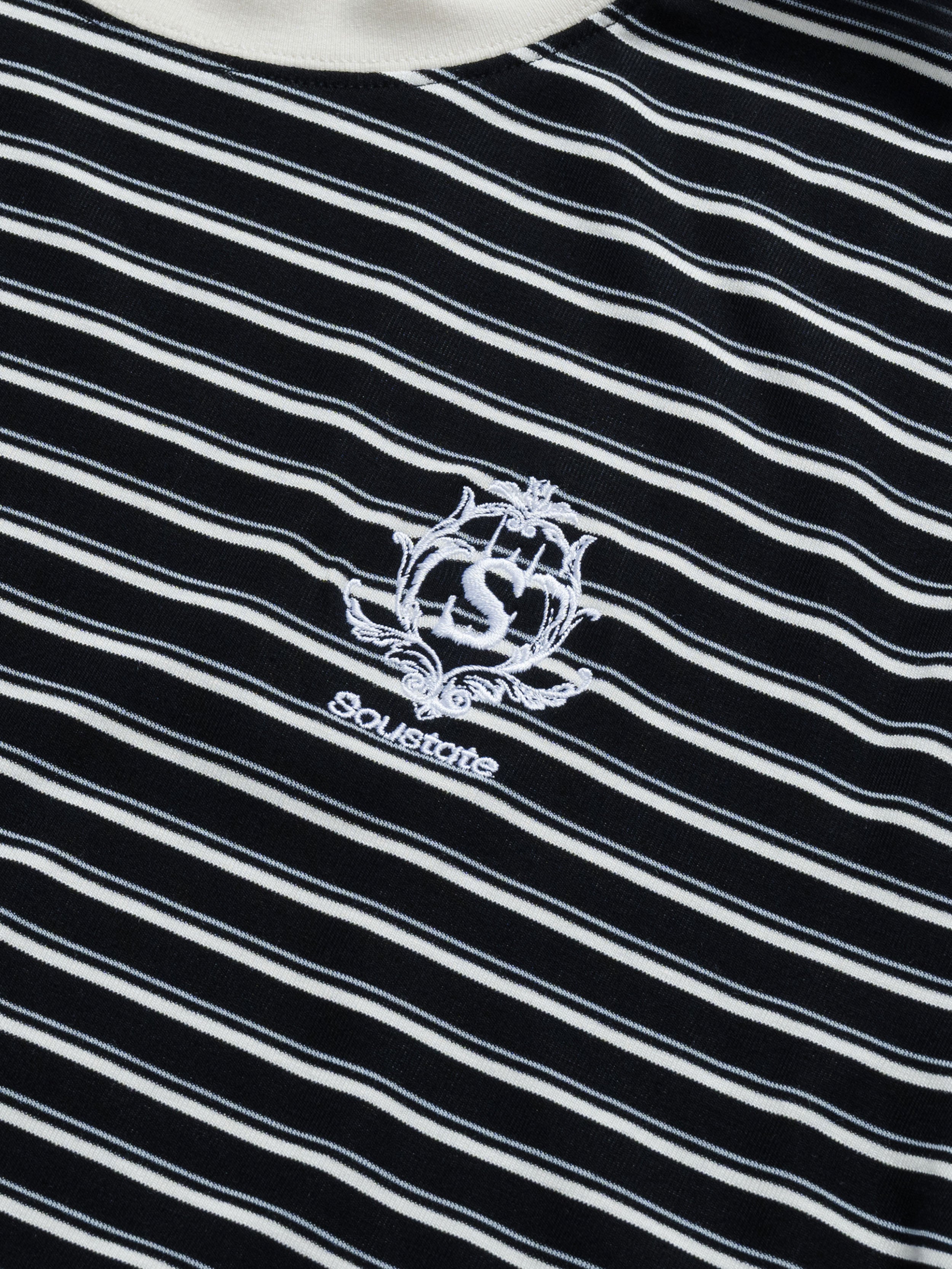 BASIC STRIPED REGULAR T-SHIRT