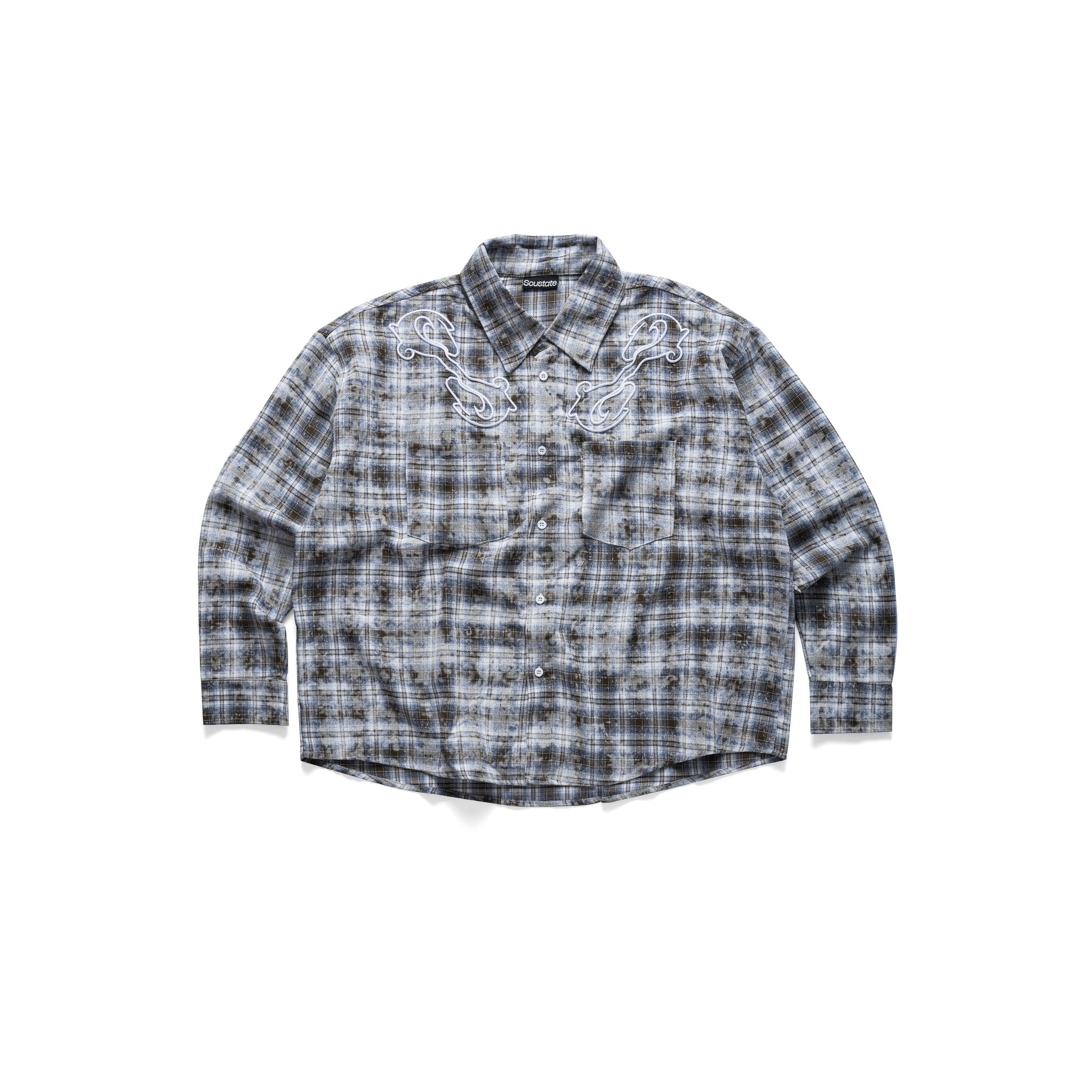 "RIDE WITH FORTUNE" FLANNEL SHIRT