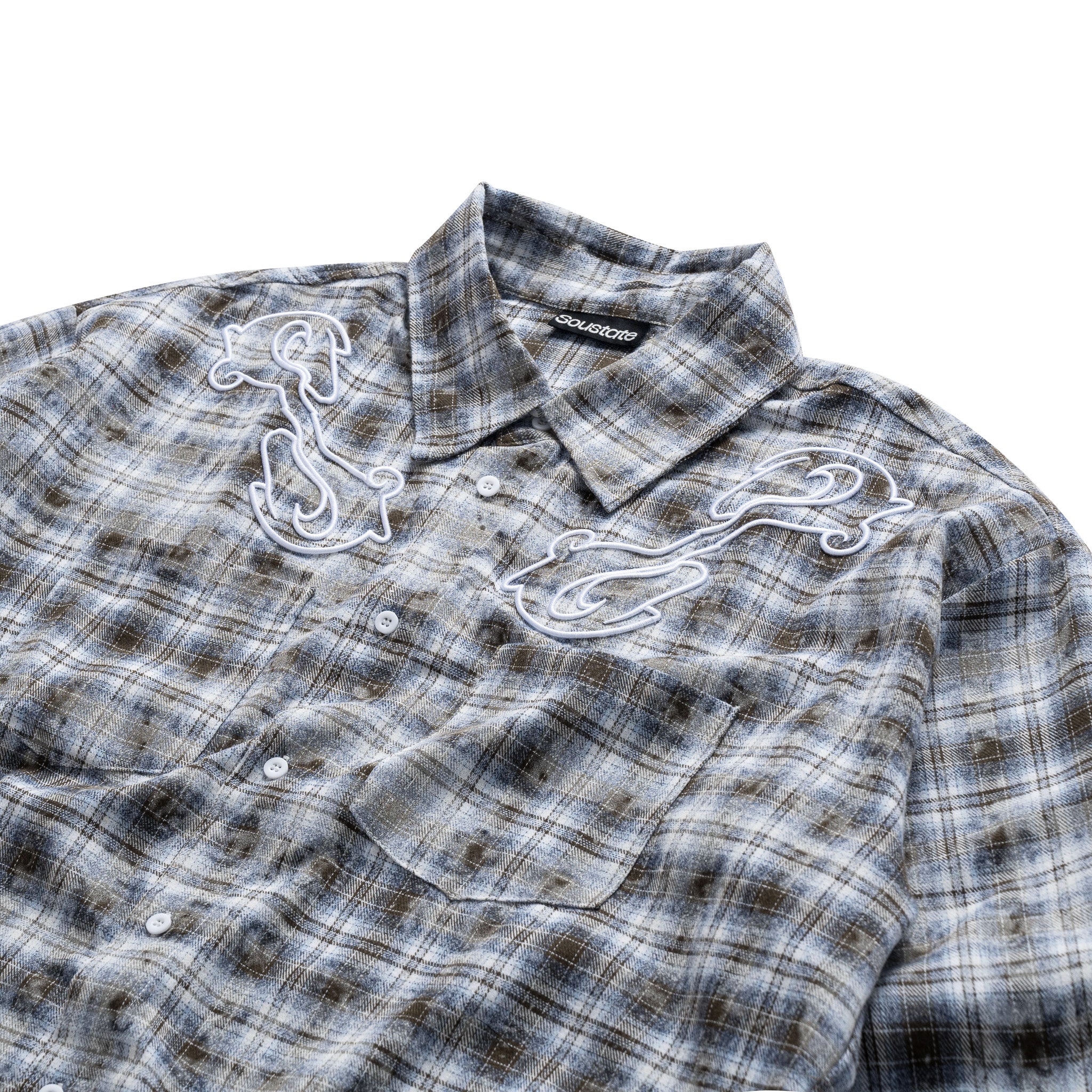 "RIDE WITH FORTUNE" FLANNEL SHIRT