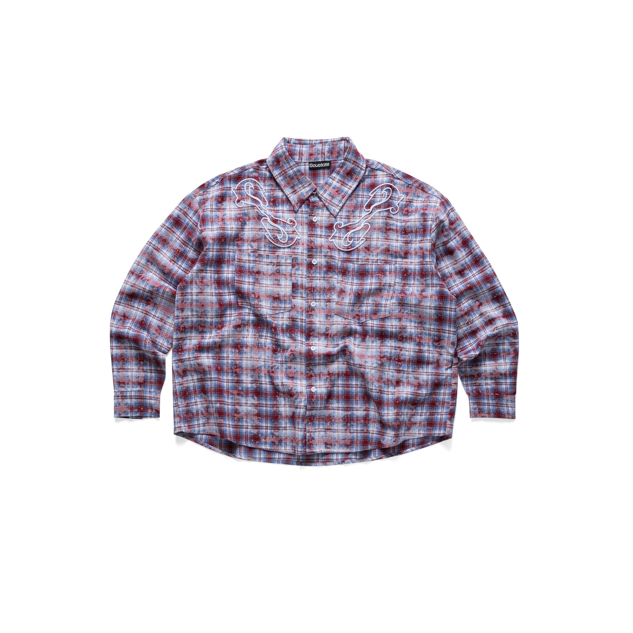 "RIDE WITH FORTUNE" FLANNEL SHIRT