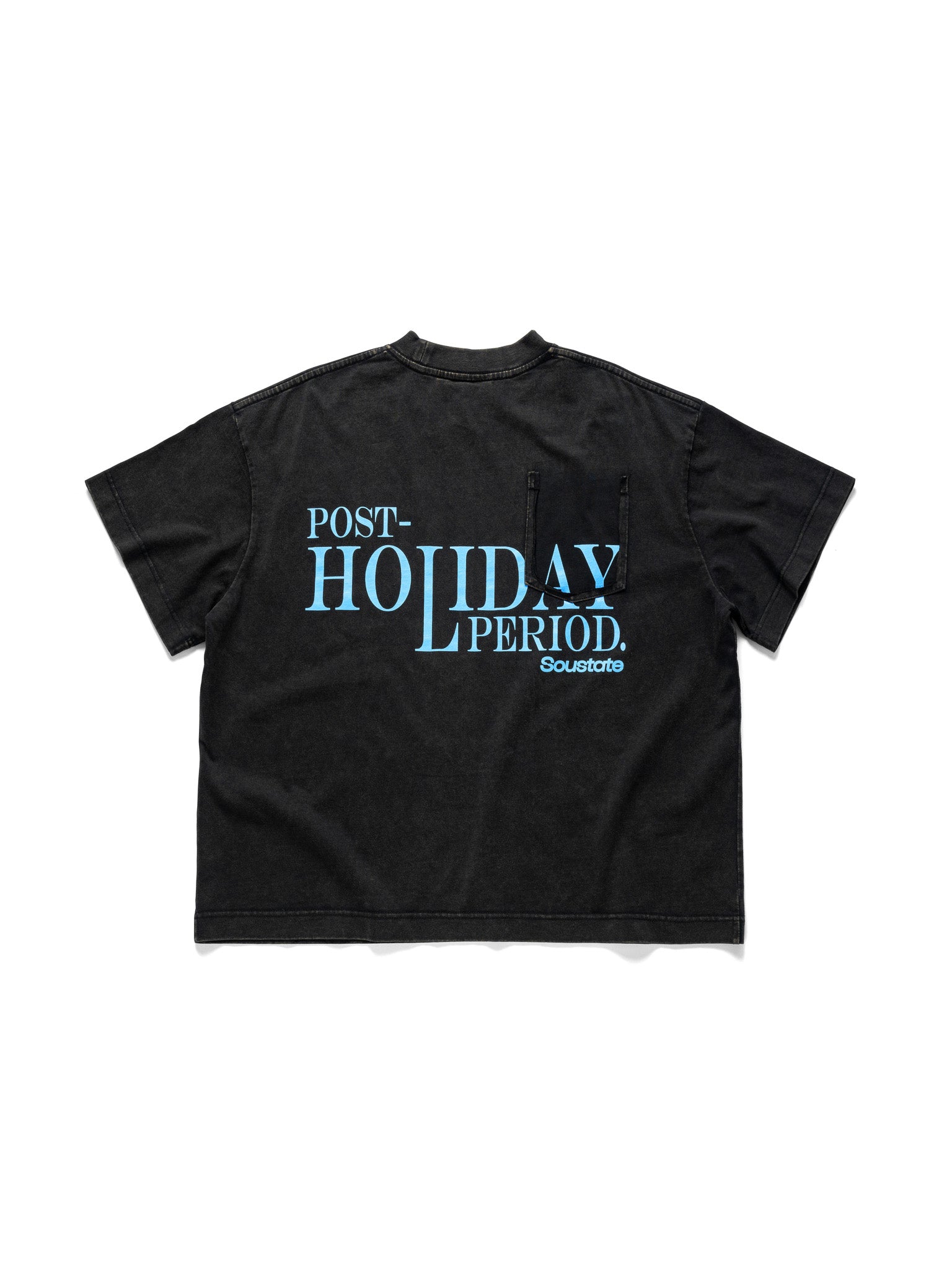 "HOLIDAY" WASHED BIG BOXY T-SHIRT