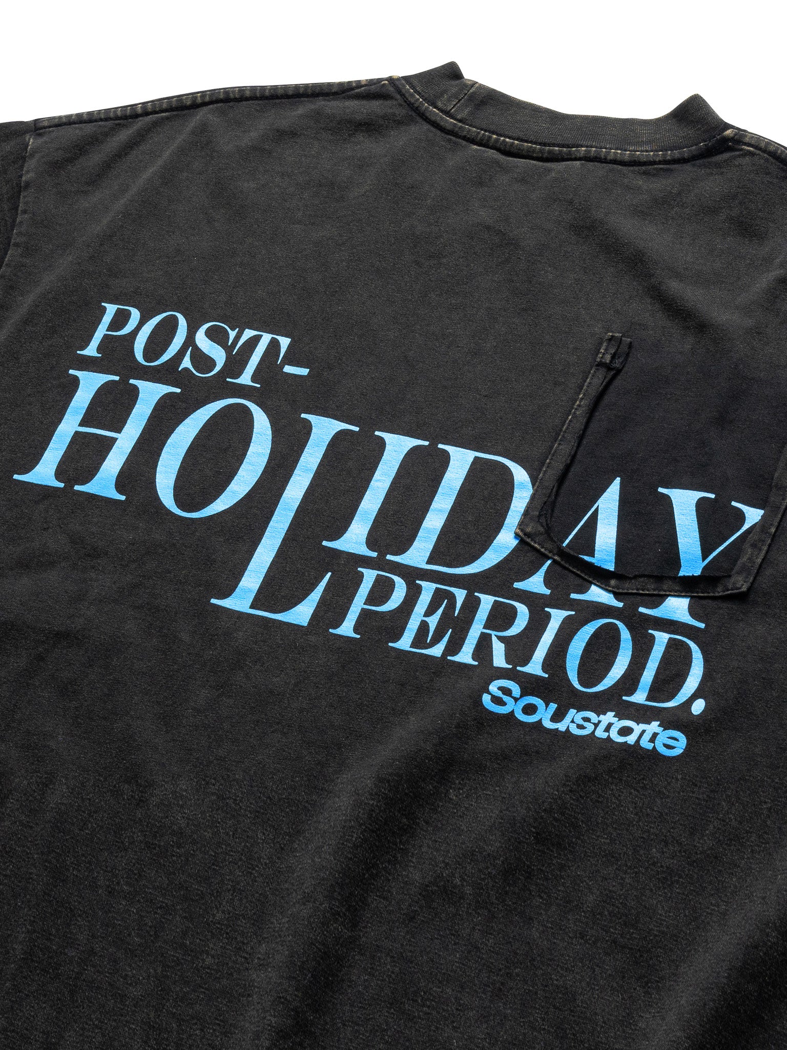 "HOLIDAY" WASHED BIG BOXY T-SHIRT