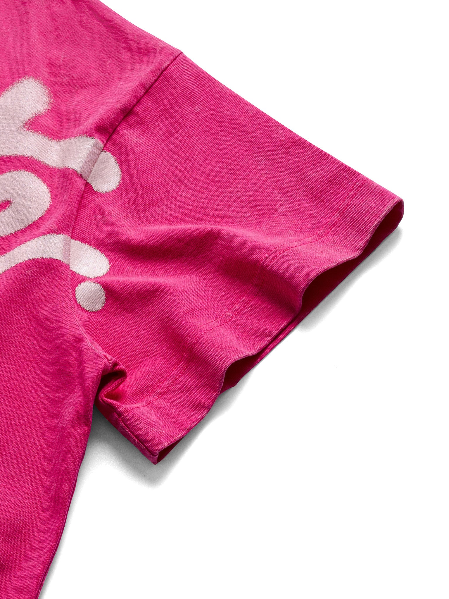 LOGO BLUR WASHED BIG BOXY T-SHIRT
