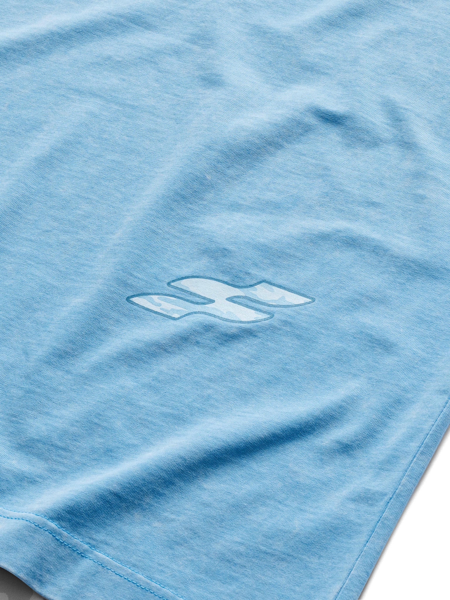LOGO CAMO WASHED BIG BOXY T-SHIRT