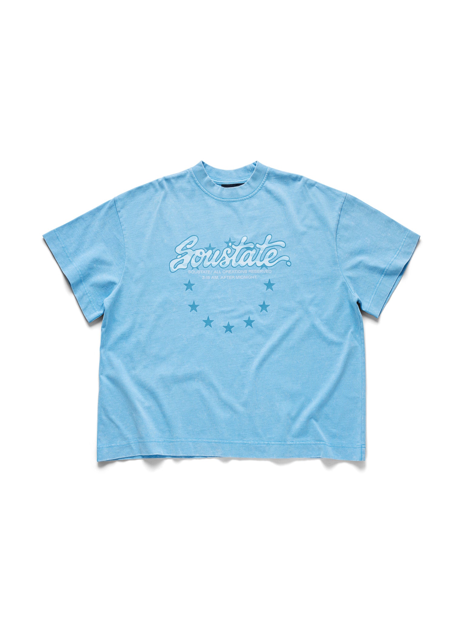 LOGO CAMO WASHED BIG BOXY T-SHIRT