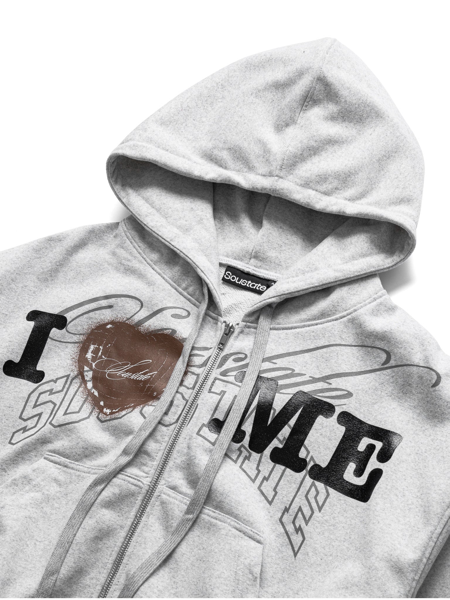 "I LOVE ME" BOXY HOODIE