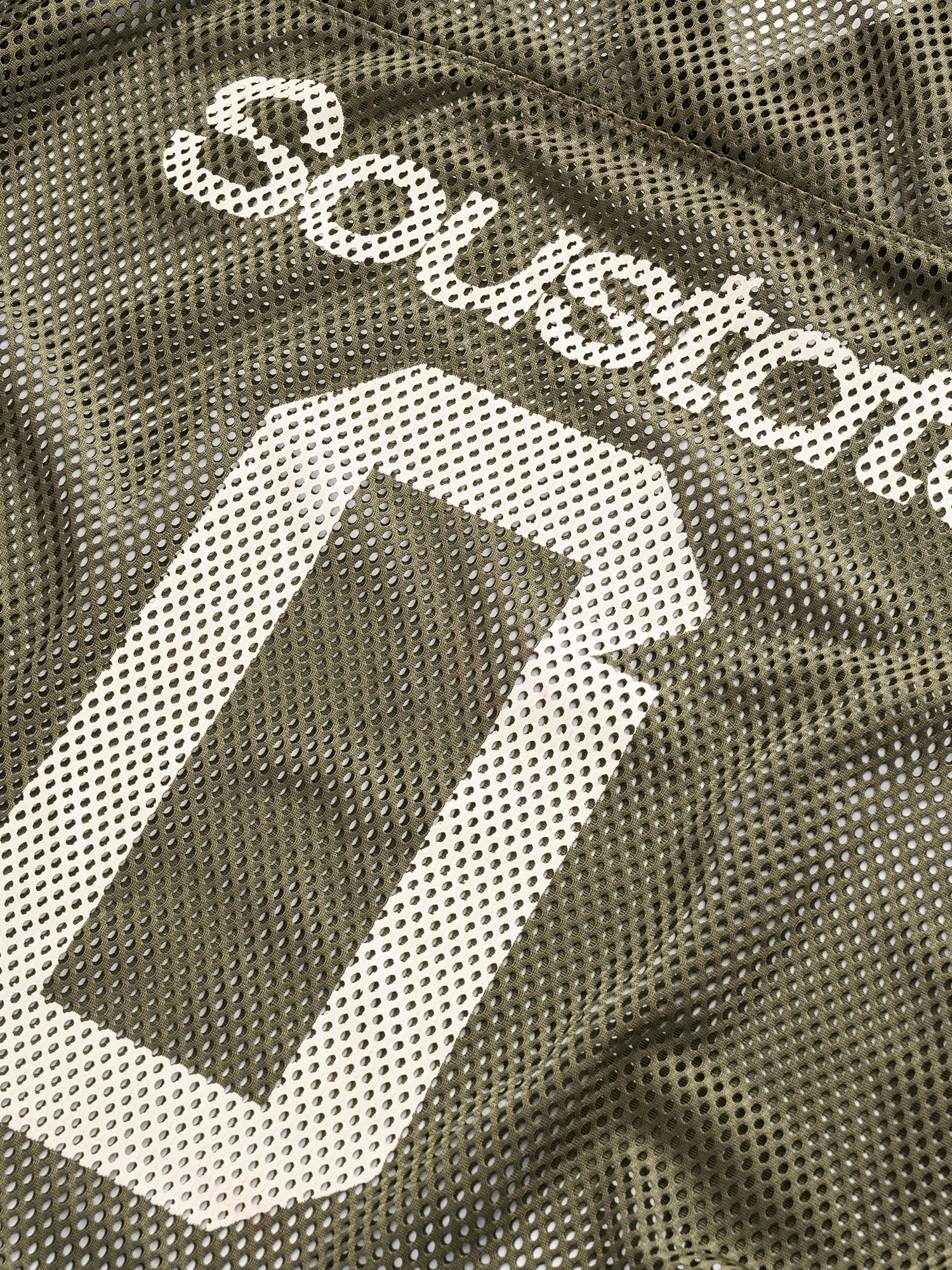 MESH JERSEY BOXY LONG SLEEVE T-SHIRT