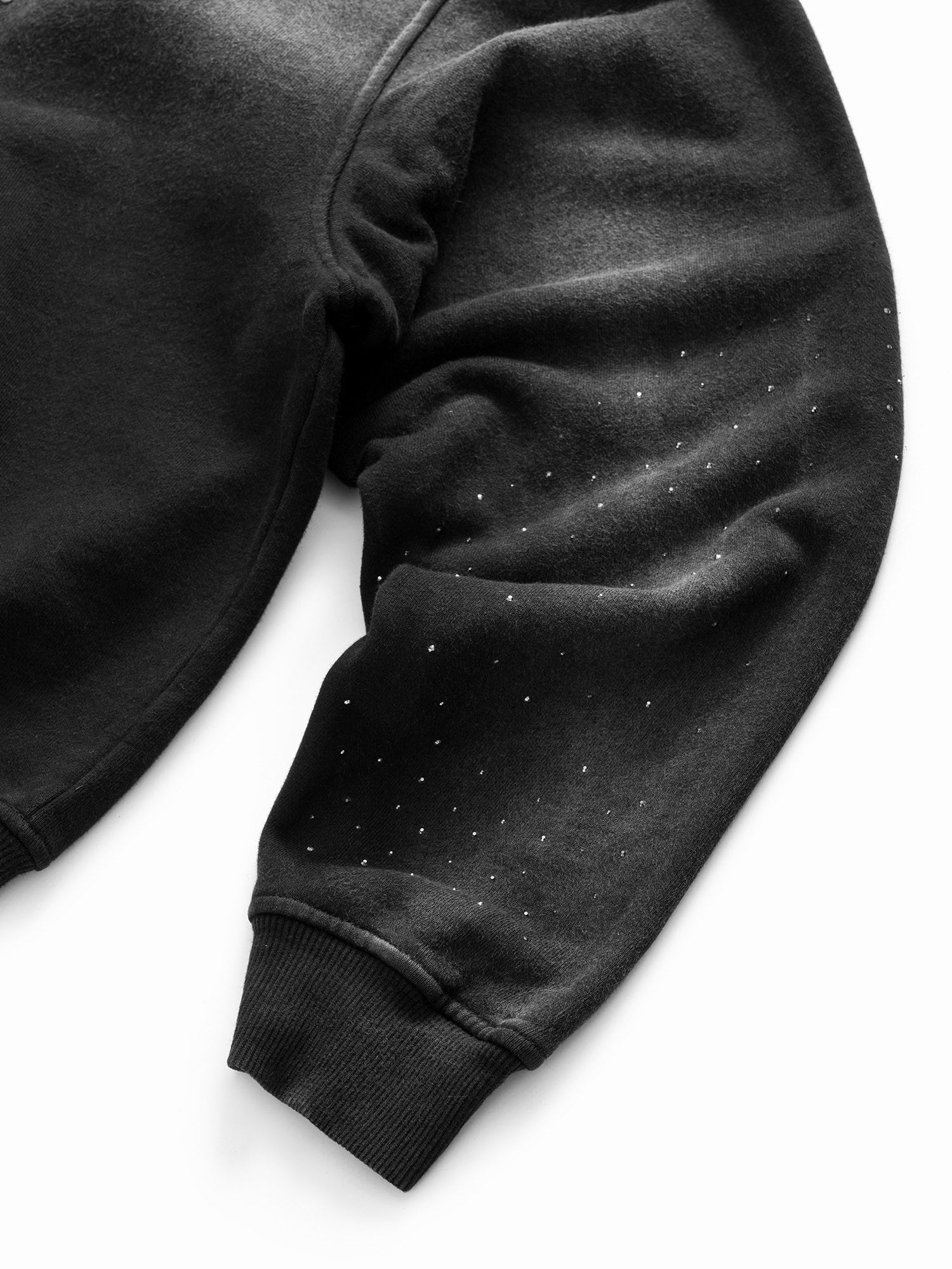 STELLAR STAR WASHED BOXY ZIP - UP HOODIE