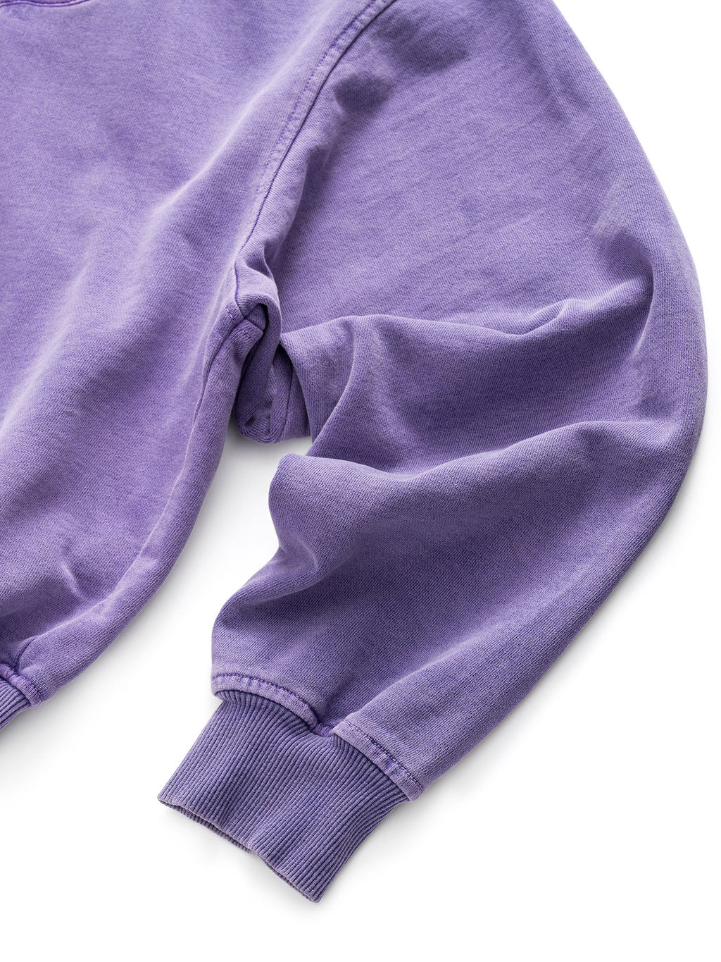 SS LOGO WASHED BOXY FIT ZIP-UP HOODIE