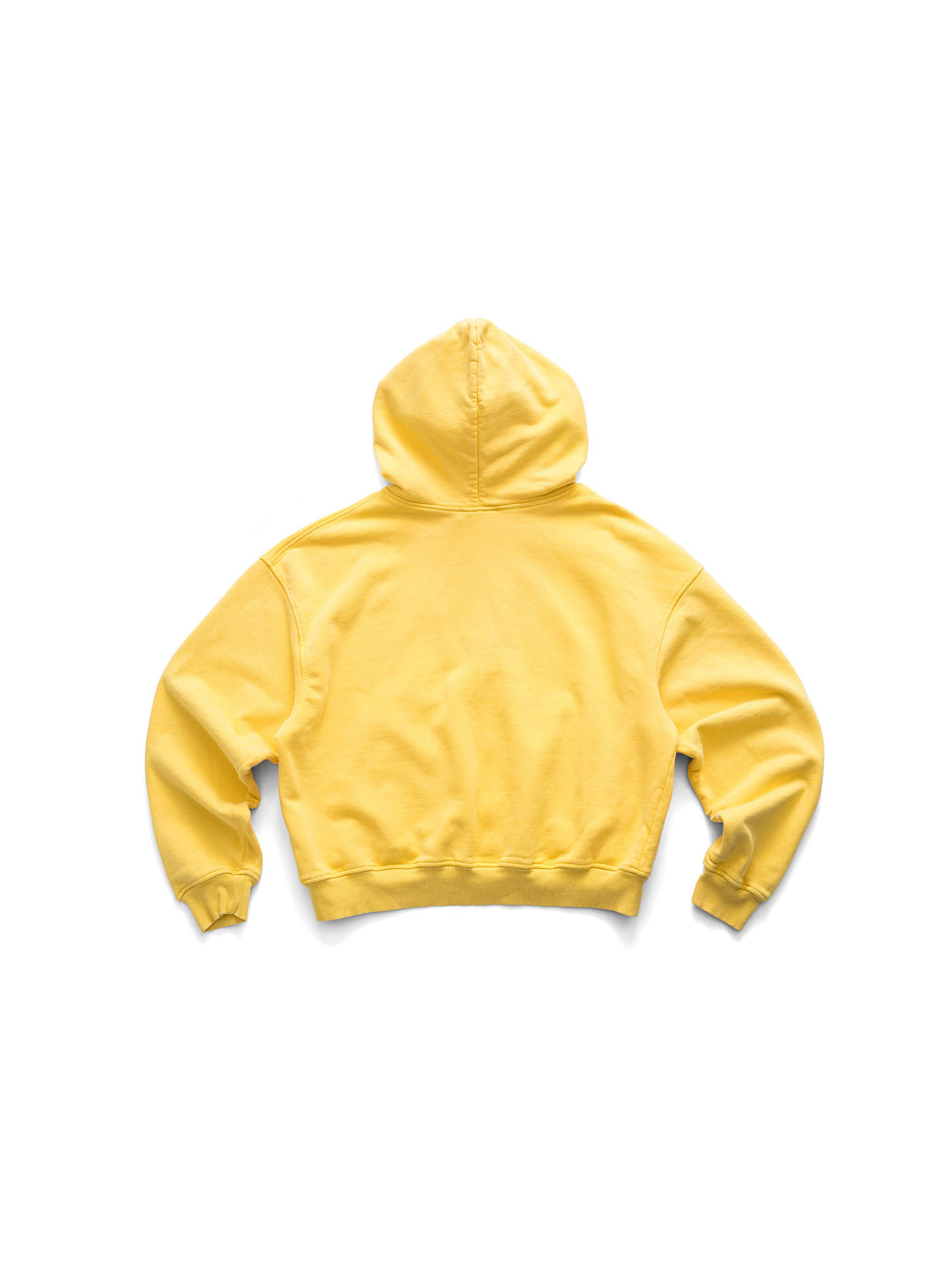 SS LOGO WASHED BOXY FIT ZIP-UP HOODIE