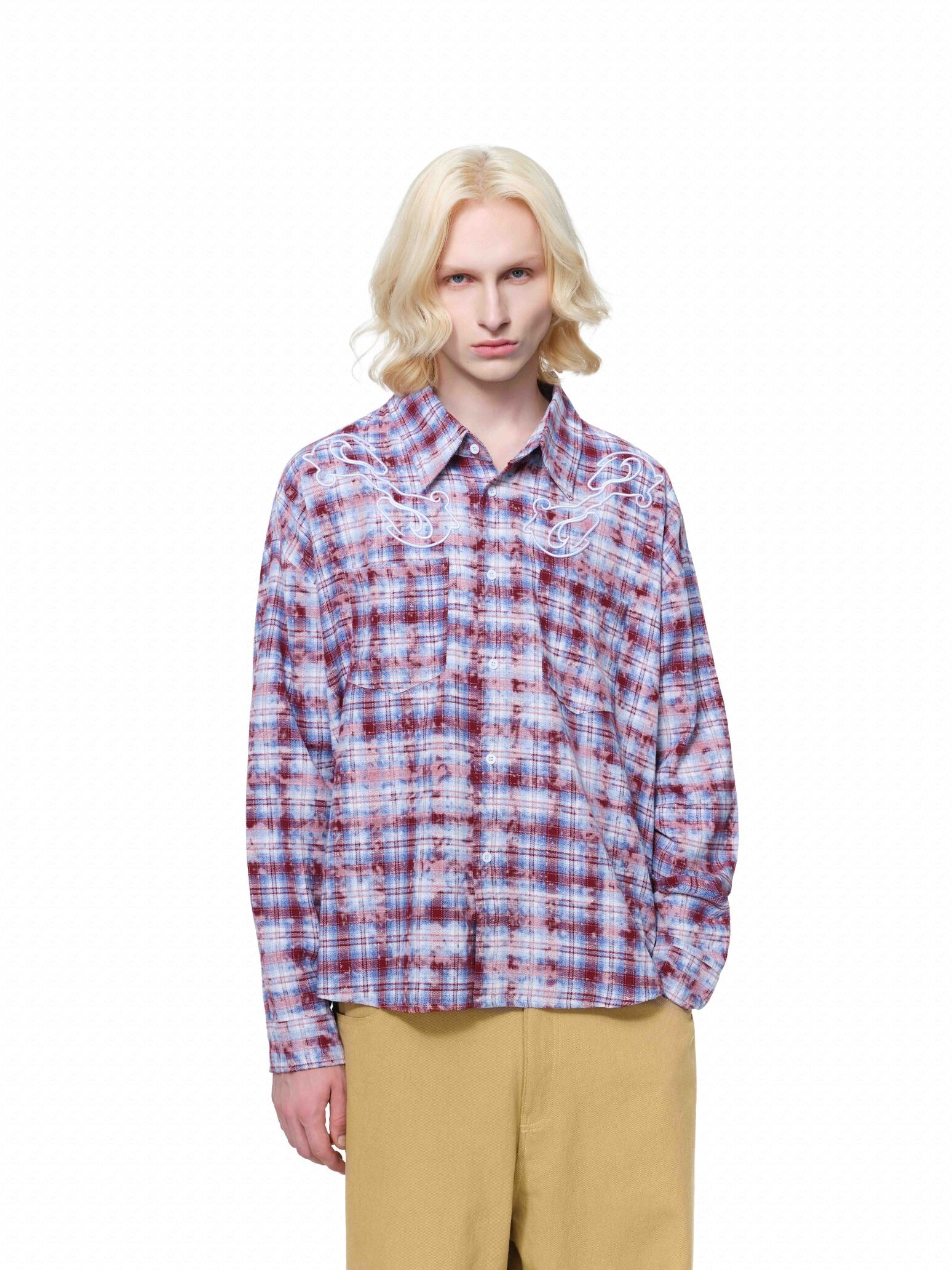 "RIDE WITH FORTUNE" FLANNEL SHIRT