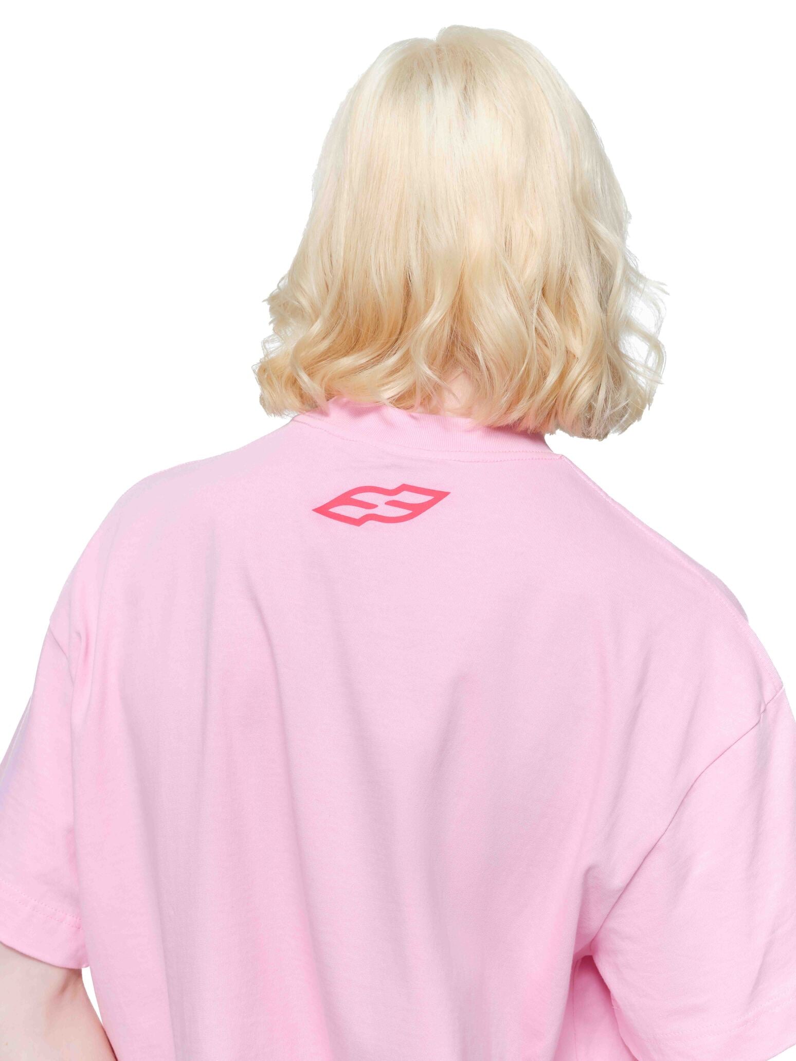 LOIHAYYDEP BIG BOXY T-SHIRT XÁM TIÊU/HỒNG