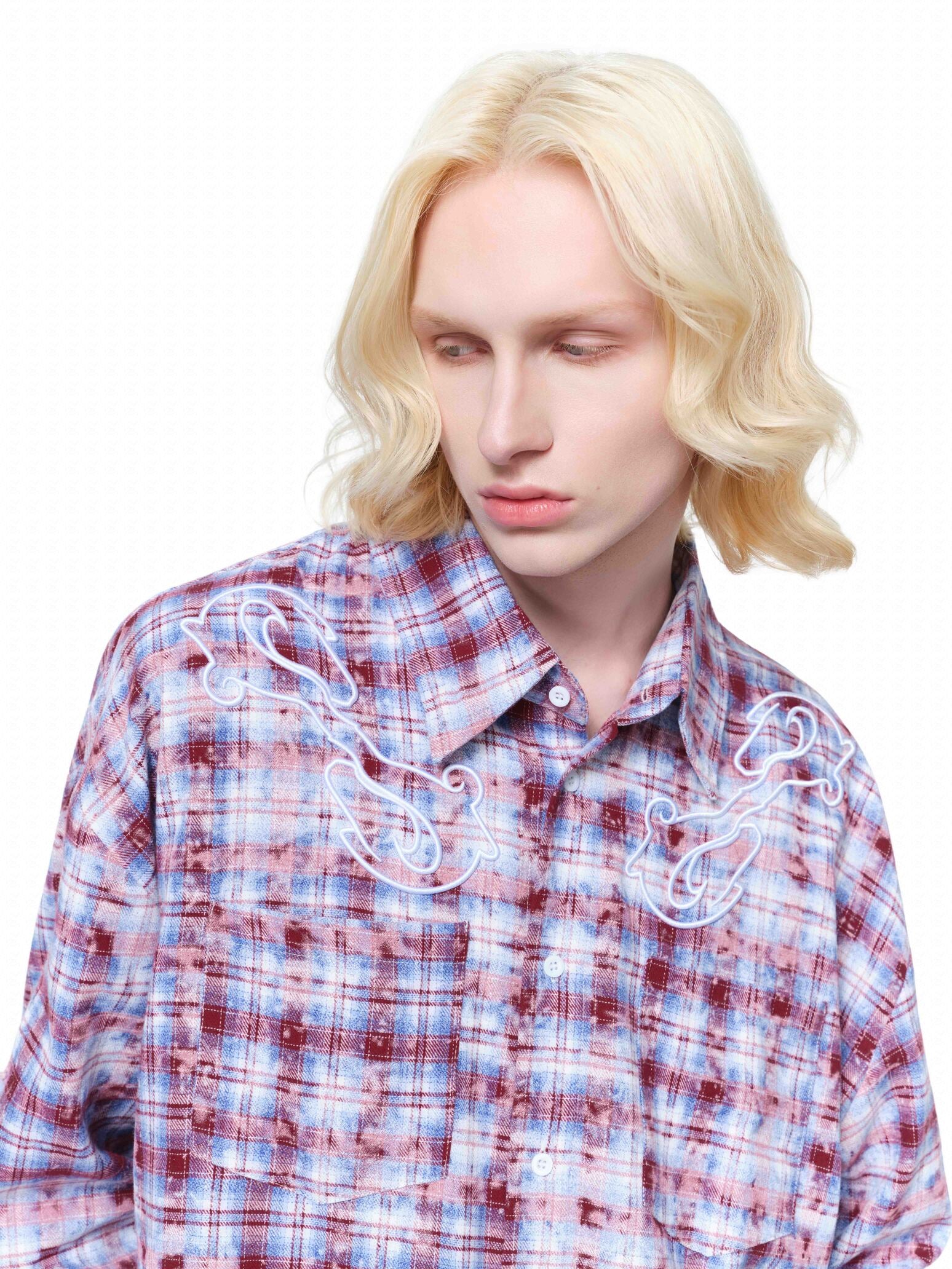 "RIDE WITH FORTUNE" FLANNEL SHIRT