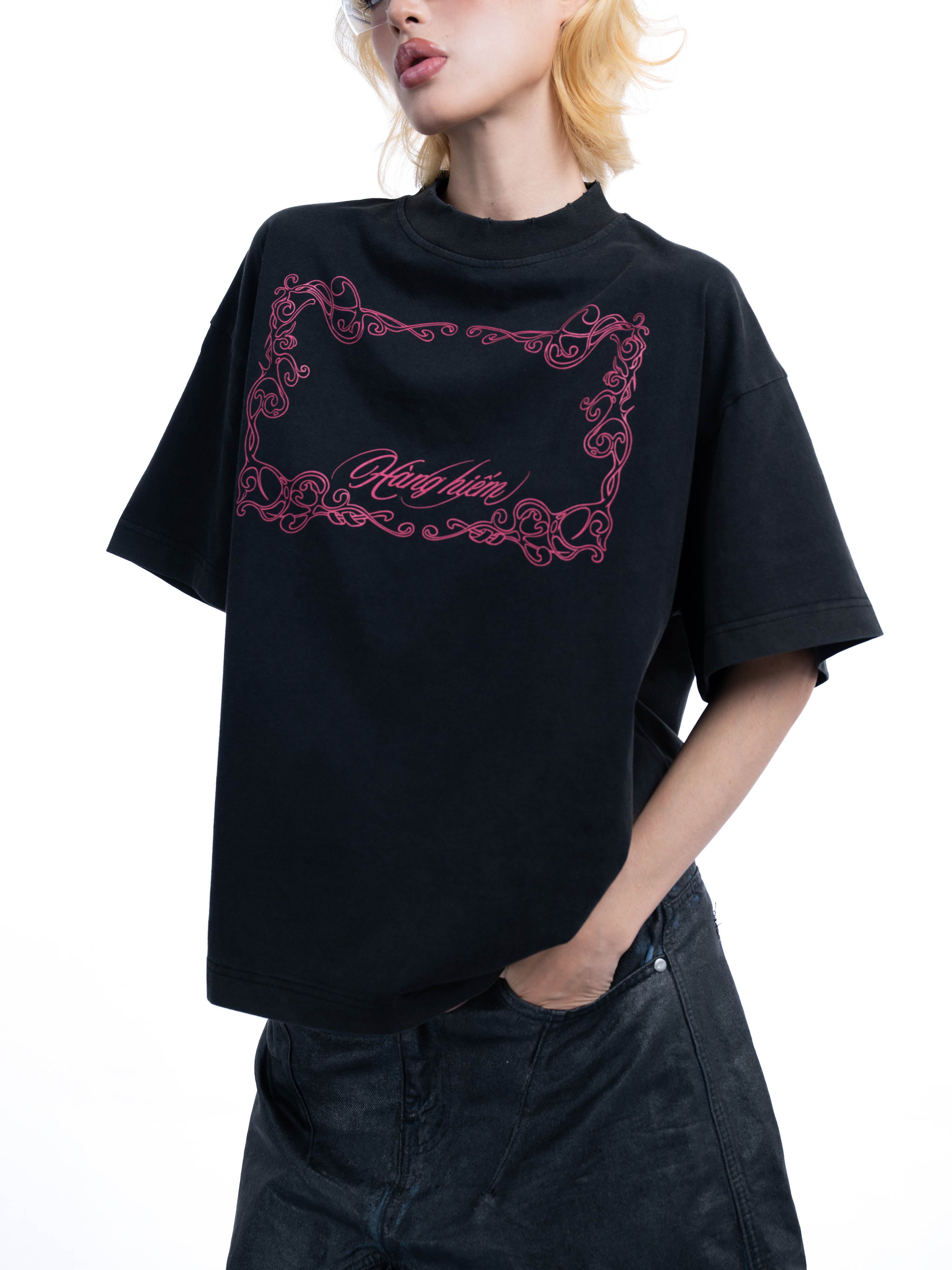HANGHIEM WASHED BIG BOXY T-SHIRT