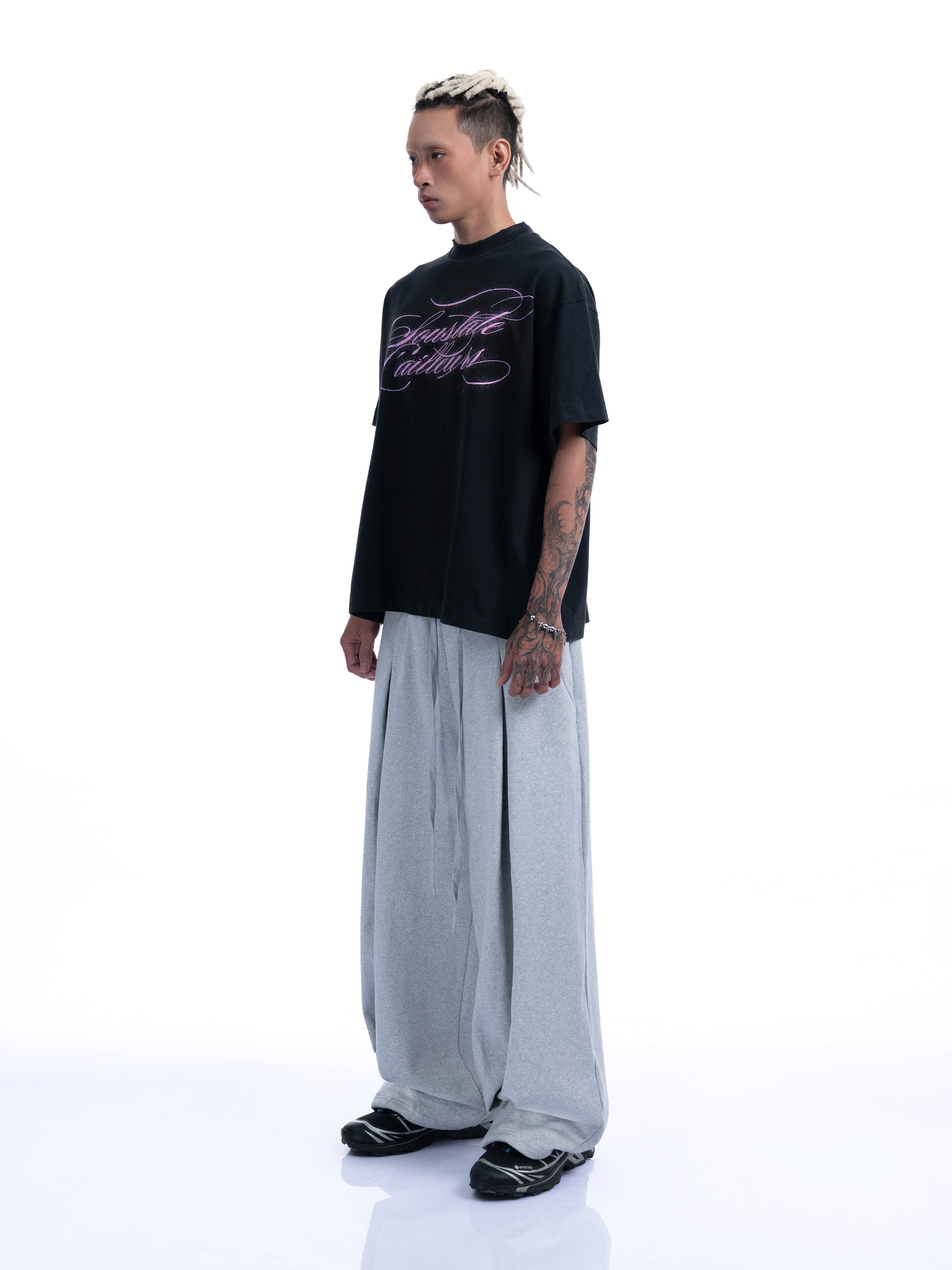 L'AILLEURS WASHED BIG BOXY T-SHIRT