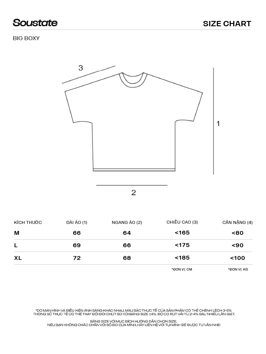 BLOOM BIG BOXY T-SHIRT ĐỎ/TRẮNG